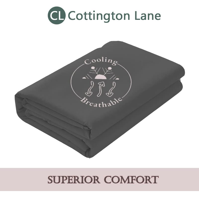 Premium 100% Egyptian Cotton Cot Fitted Sheet 30