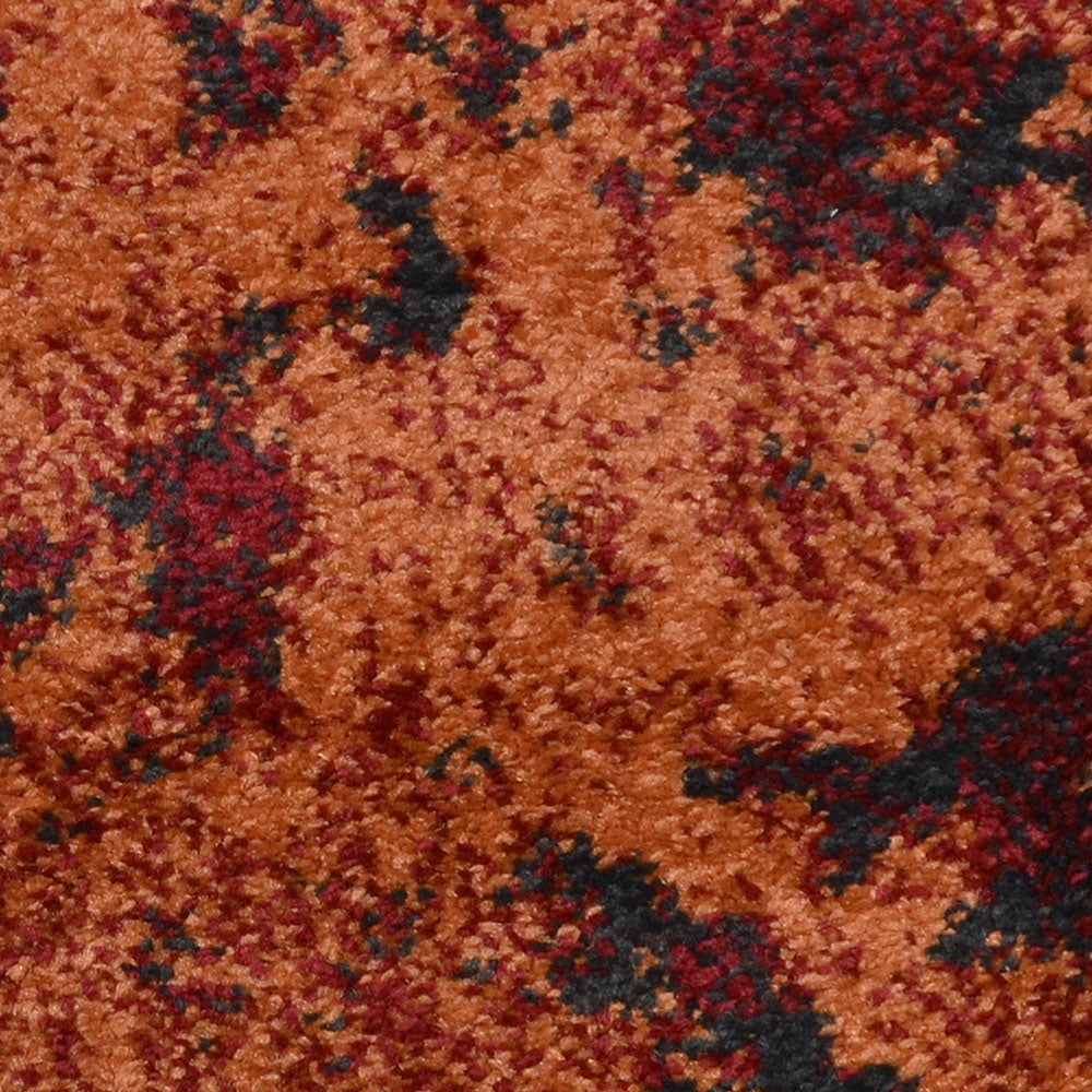 Abstract Machine Woven Rug - Modern Bohemian Area Rug for Living Room, Bedroom, Dorm - Non-Slip Soft Floor Covering for Home Decor & Cozy Spaces