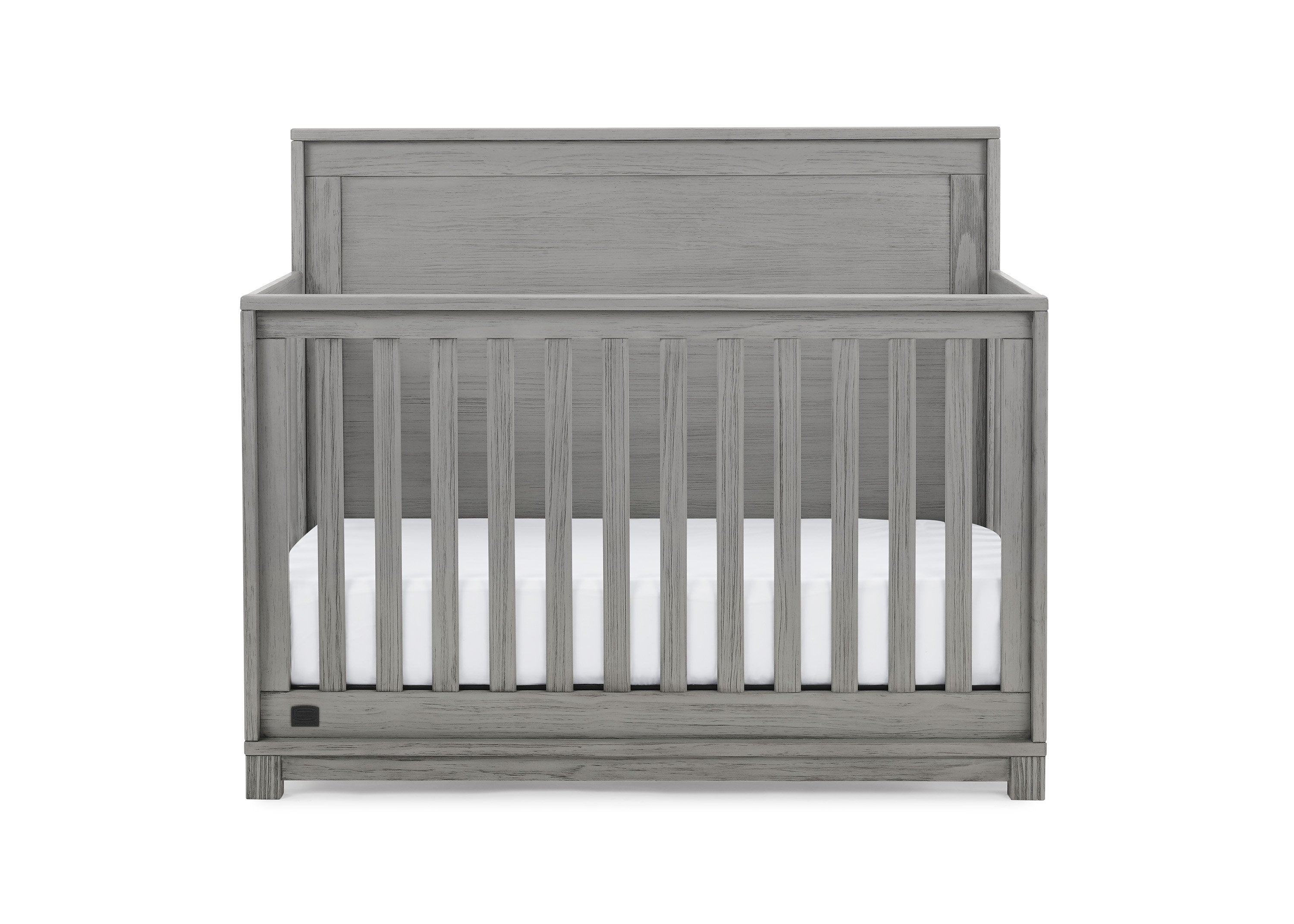Willow 6-in-1 Convertible Baby Crib - Toddler Bed, Daybed & Full Size Bed | Safe & Durable Nursery Furniture for Newborn to Adult | Perfect for Baby Rooms, Daycare Centers & Guest Bedrooms