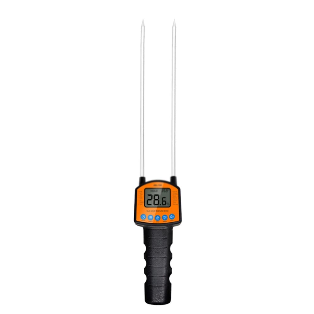 Digital Grain Moisture Meter - Accurate Hygrometer for Corn, Wheat, Rice, Beans, Flour & Seeds | Perfect for Farmers, Storage Facilities & Food Processing