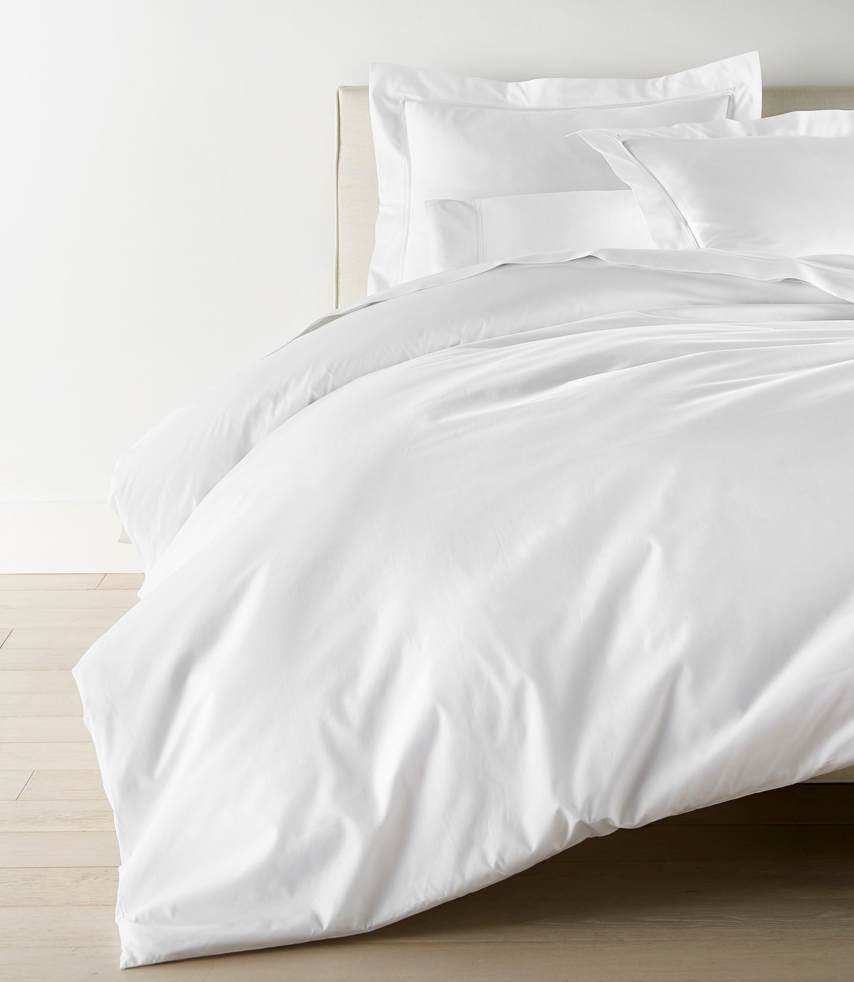 Premium Lyric Percale Duvet Cover Set - 100% Cotton Breathable Bedding for All Seasons | Perfect for Master Bedroom, Guest Room & Airbnb Stays
