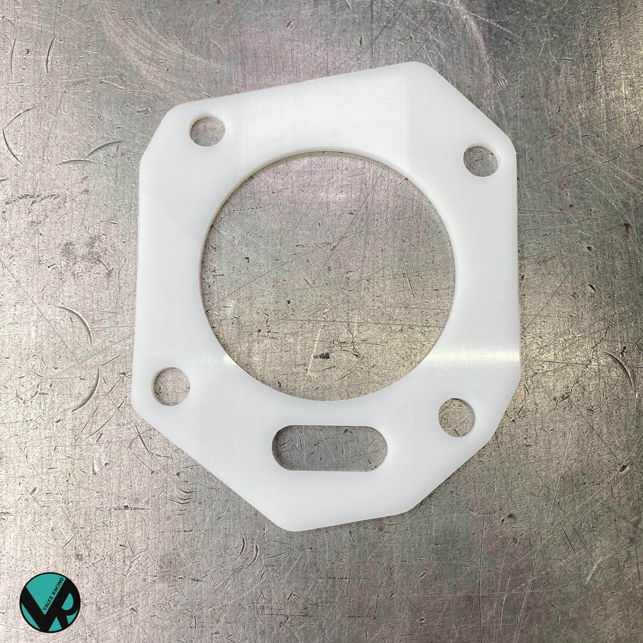 High-Performance 64mm Reusable Thermal Throttle Body Gasket - Compatible with Honda Acura K20Z3, K24A2, K24A4, K20Z4 Engines - Durable Heat-Resistant Seal for Improved Engine Efficiency & Performance - Perfect for Racing, Tuning & Daily Driving Upgrades