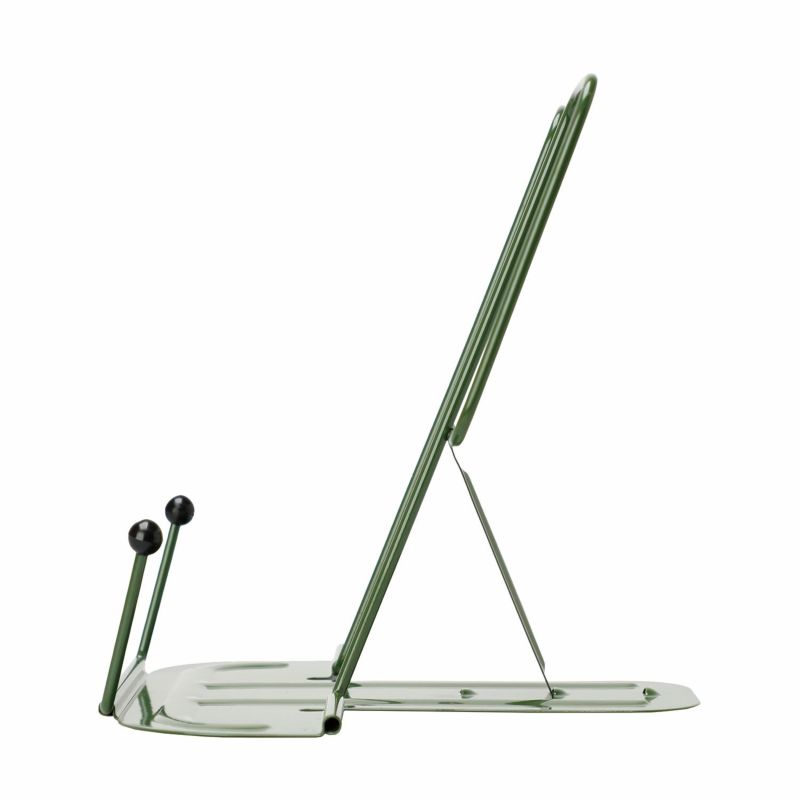 HIGHTIDE Metal Book Stand - Pink | Durable & Stylish Book Holder for Reading, Studying, and Office Use