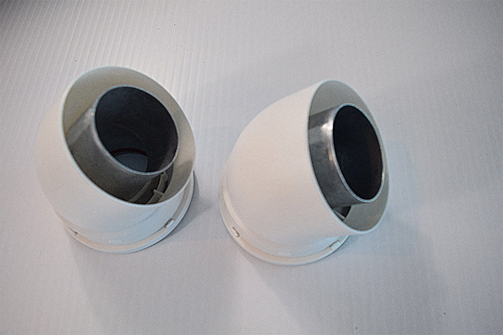 45 Degree Elbow Pipe Fitting (2-Pack) - Compatible with Rinnai 224050 - Perfect for Water Heater & HVAC System Installations