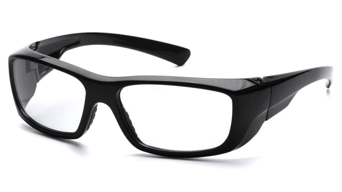 Pyramex Safety Emerge Black Frame Safety Glasses - ANSI Z87.1 Certified for Construction, Woodworking & DIY Projects
