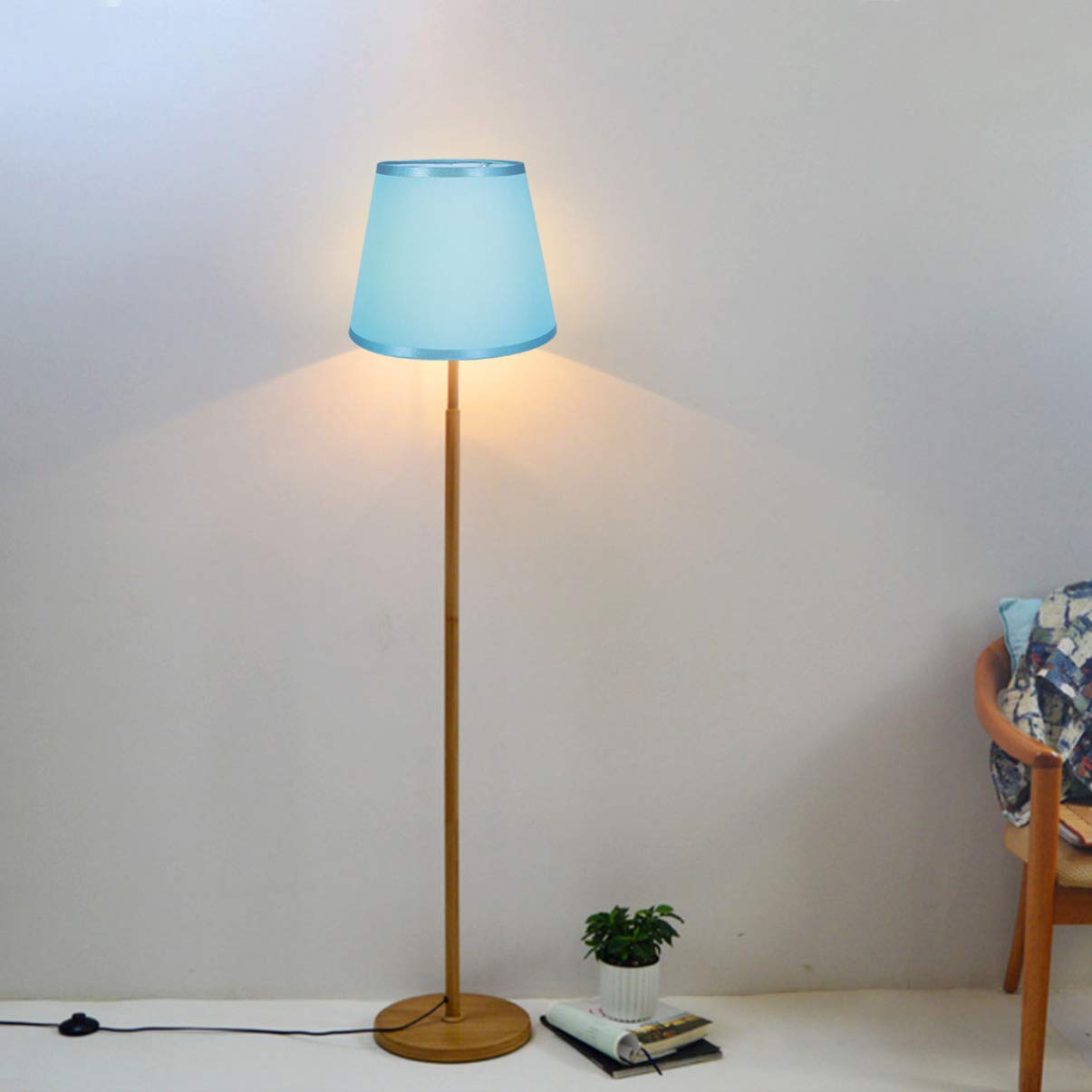 OSALADI 1pc Fabric Lampshade Cover for Gauze Lamps - Decorative Chandelier, Wall & Ceiling Light Fixture - E27 Bulb Compatible - Perfect for Bedroom, Living Room & Office Lighting Decor