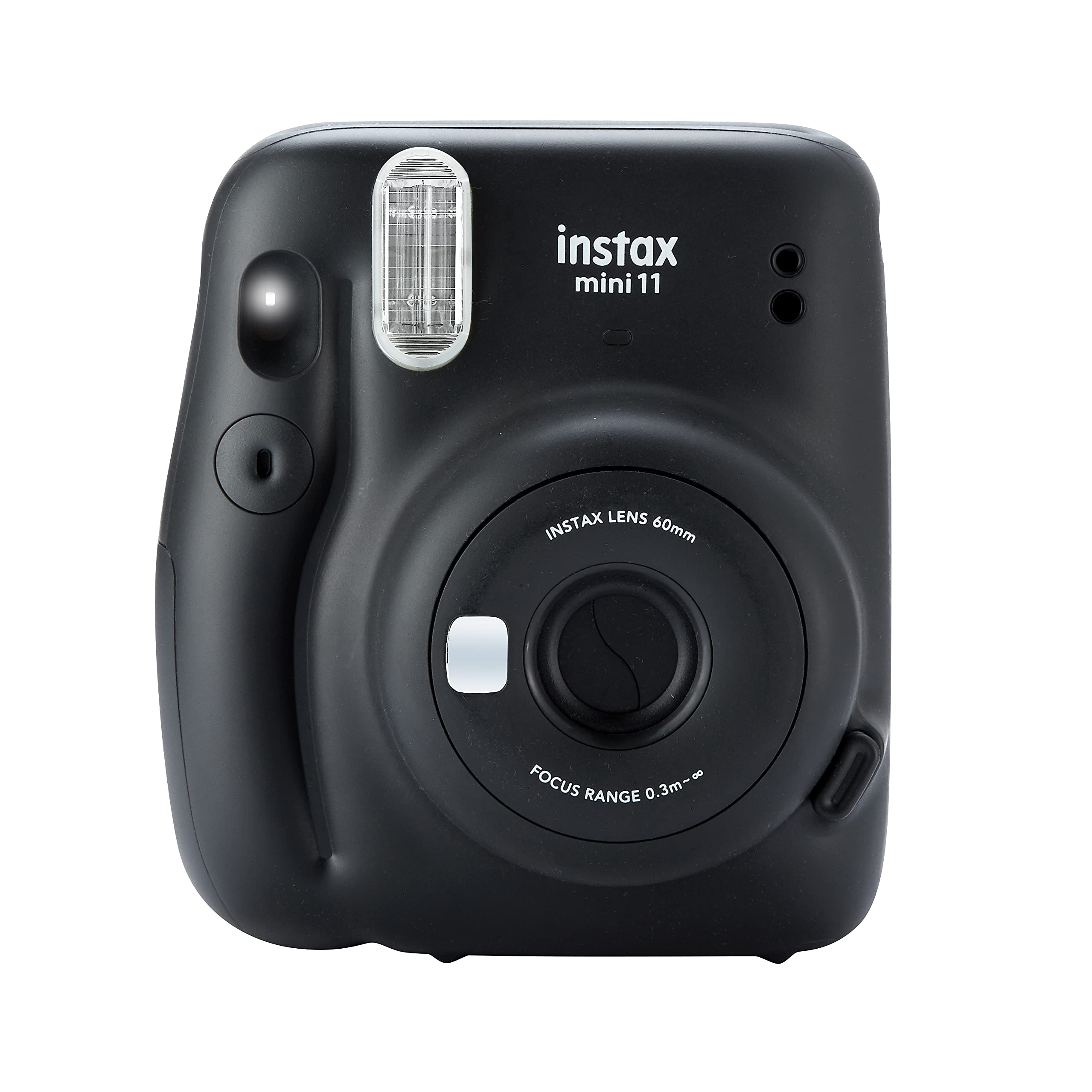 Fujifilm Instax Mini 11 Instant Camera Bundle with 20 Fuji Instant Films & Decorative Stickers - Charcoal Grey | Perfect for Parties, Travel Memories & DIY Scrapbooking