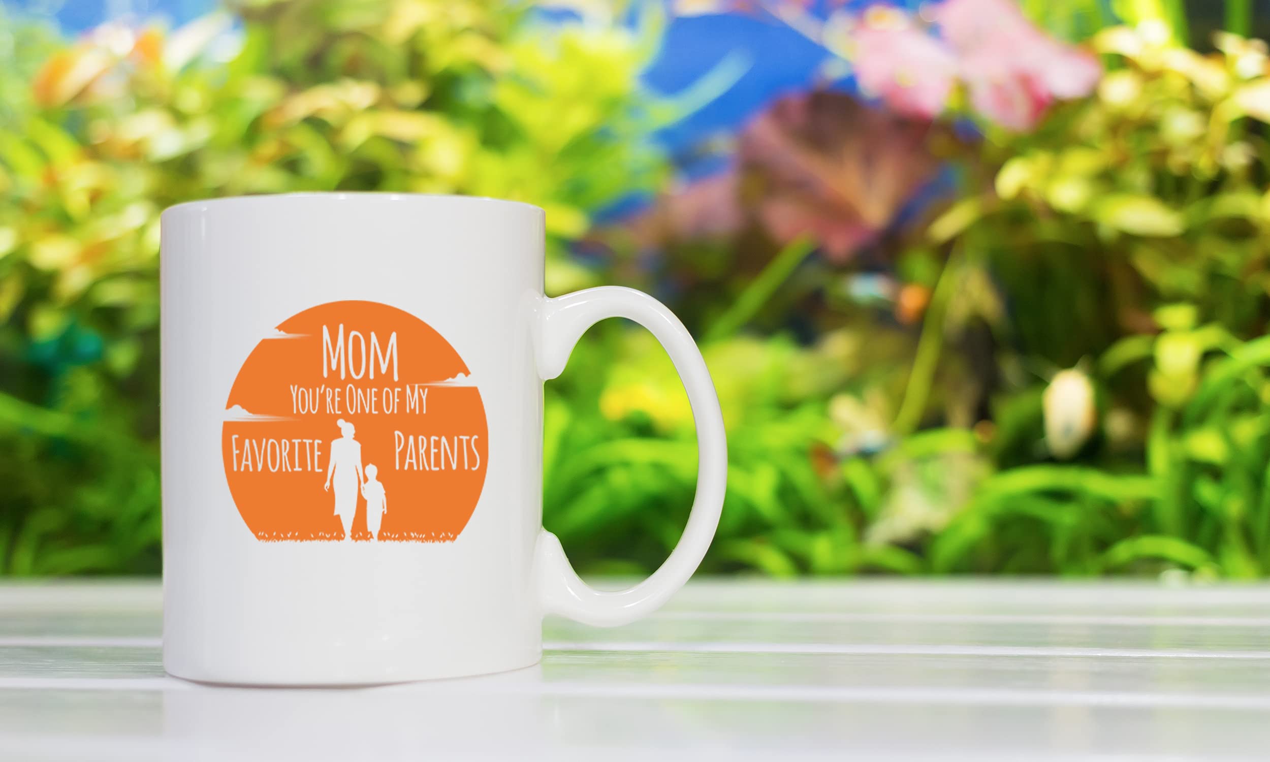 Winston & Bear Mom Coffee Mug - 11oz & 15oz Ceramic Mugs for Mothers Day, Birthday Gifts - Funny Inspirational Quotes for Women - Perfect for Home, Office & Coffee Lovers