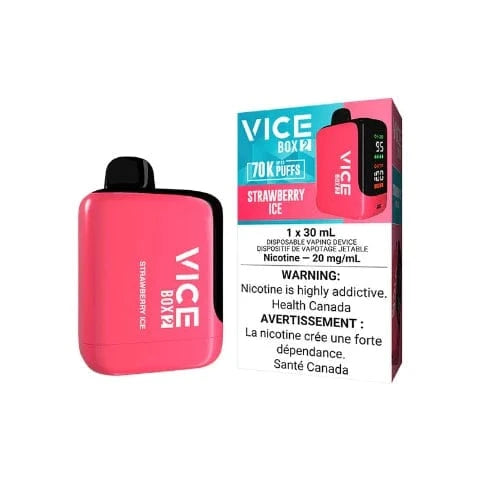 VICE BOX 2 70K Disposable Vape - 70000 Puffs & 30mL E-Liquid Capacity - Long-Lasting Flavor for All-Day Vaping - Perfect for Travel, Work, and Outdoor Activities