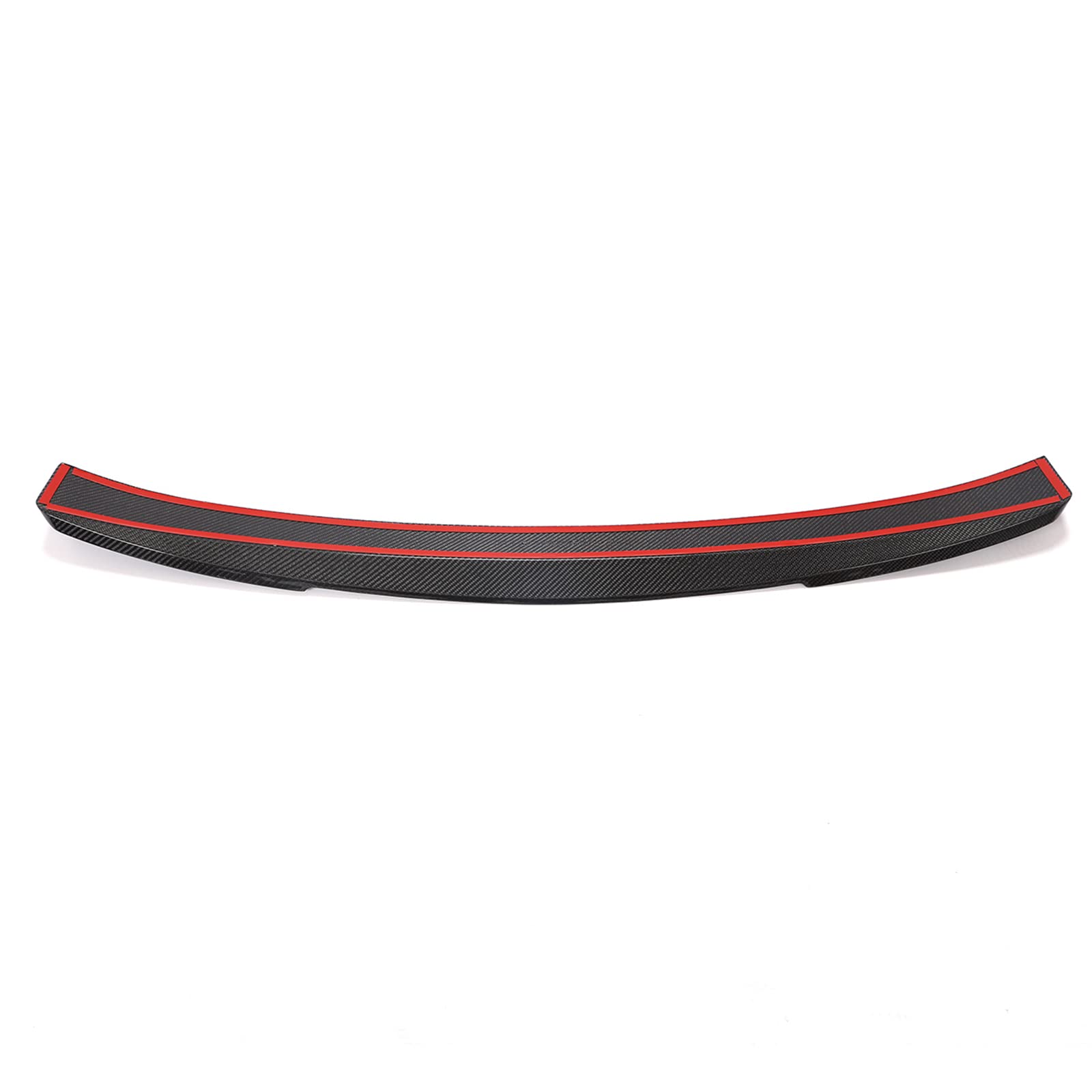 2022-2025 Honda Civic Sedan Rear Roof Spoiler - Carbon Fiber IKON Style Window Visor Wing | Compatible with FREEMOTOR802 | Enhances Aerodynamics & Sporty Look for Street Racing & Custom Car Styling
