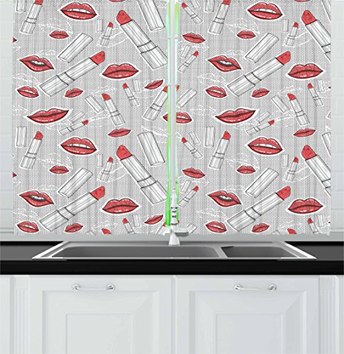 Coral and Pale Grey