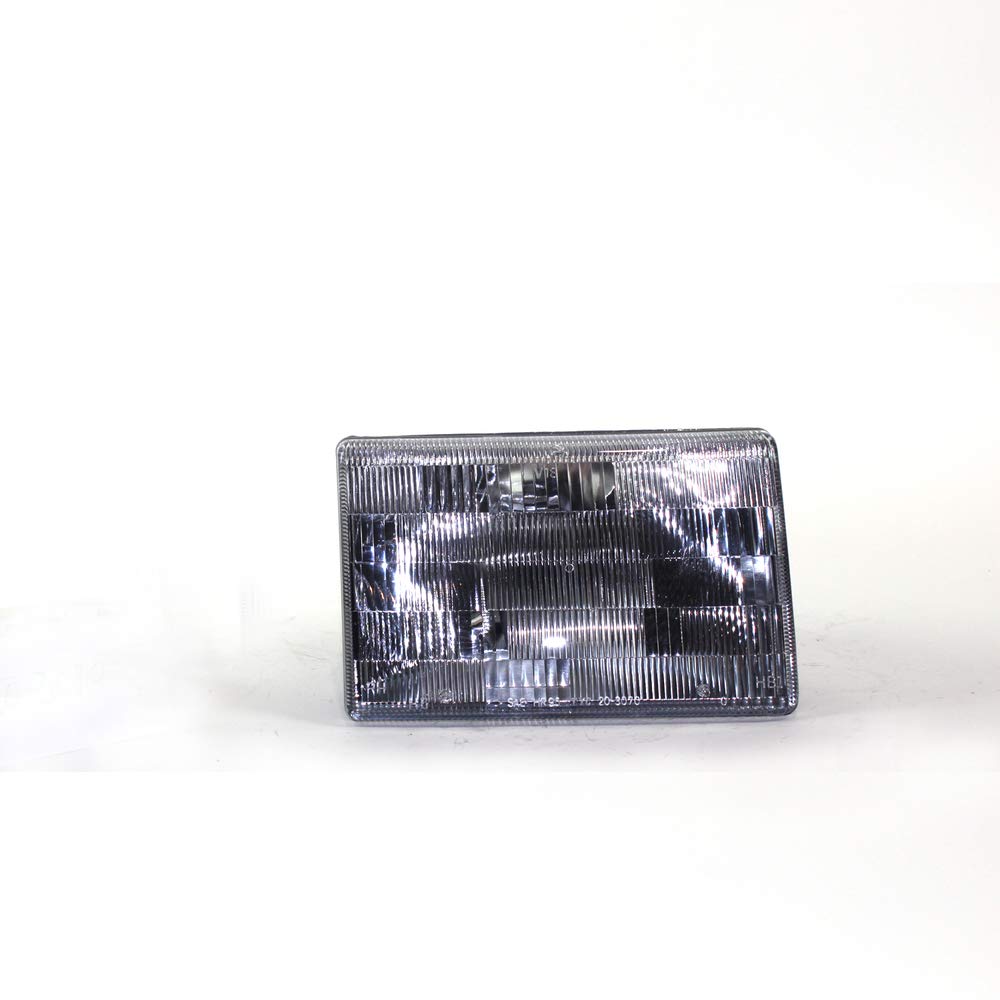 TYC Right Headlight Assembly Compatible with 1993-1998 Jeep Grand Cherokee - Replacement Headlamp for Improved Night Driving Safety