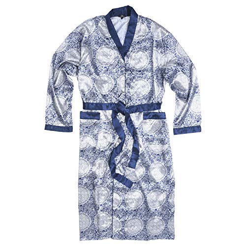 Navy Brocade