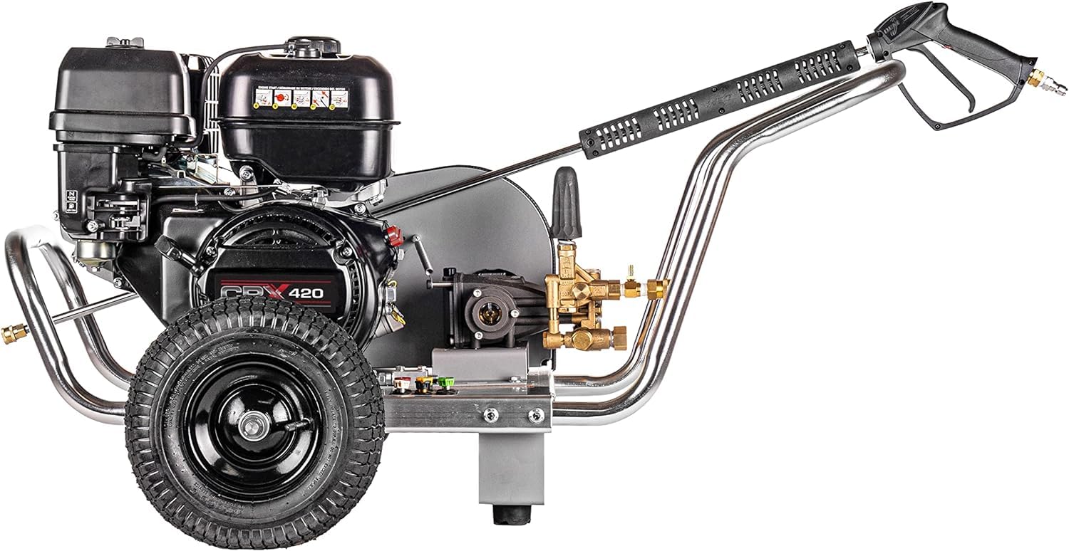Simpson ALWB60825 Gas Pressure Washer 4400 PSI 4.0 GPM - for Driveway & Deck Cleaning