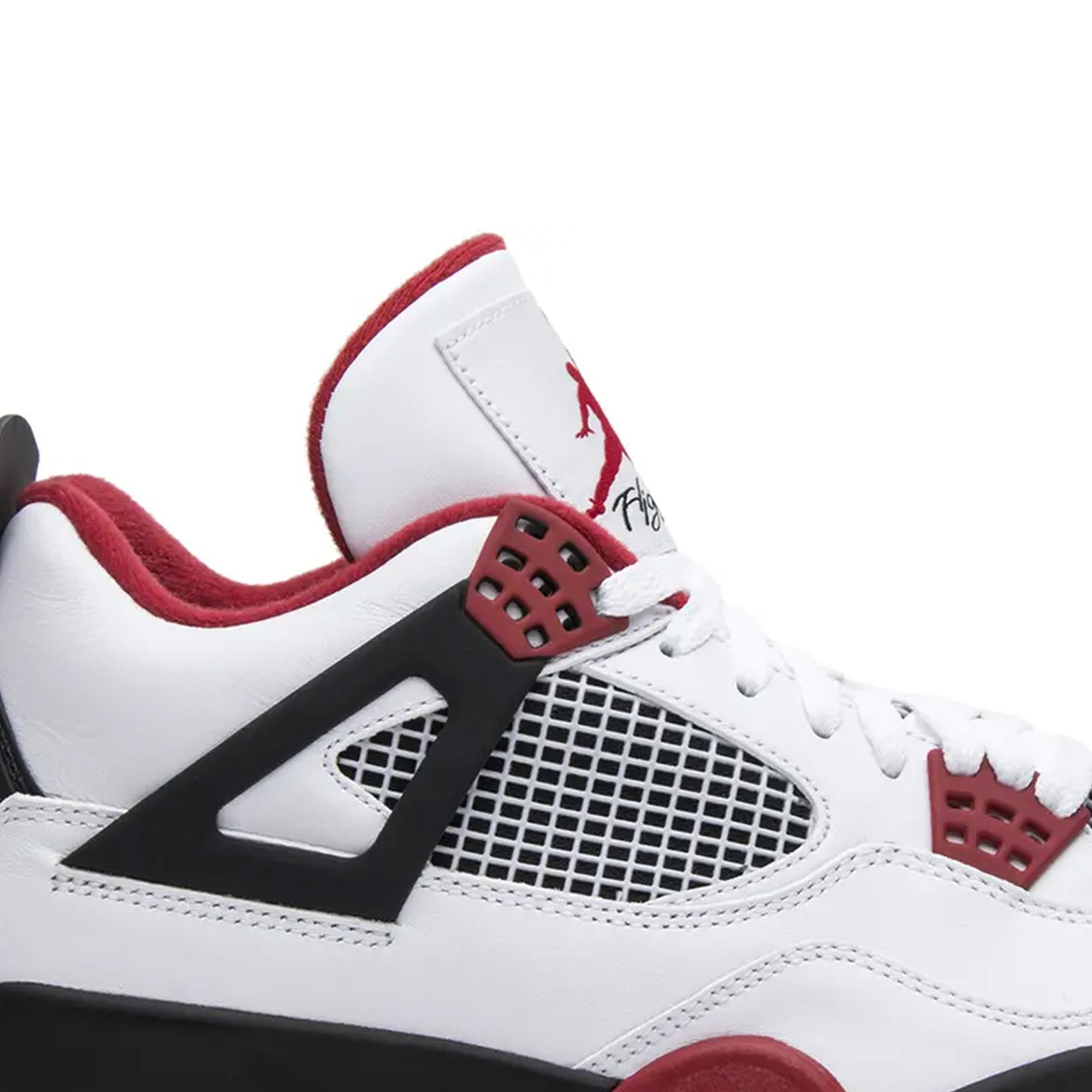 Air Jordan 4 Retro 'Fire Red' 2012 Edition - Men's Basketball Sneakers for Sports & Streetwear Fashion