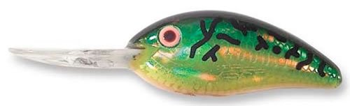Fat Free Shad Bomber Fishing Lure - Fire Tiger #7 Color for Bass and Trout - Perfect for Freshwater and Saltwater Fishing