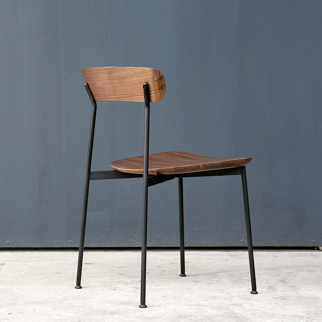 Crawford Modern Dining Chair - Upholstered Fabric Seat, Sturdy Wooden Legs - Perfect for Kitchen, Dining Room, Breakfast Nook & Home Office - Comfortable & Stylish Seating Solution