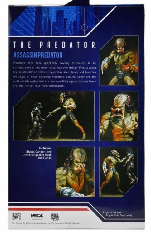 Predator Ultimate Assassin Deluxe Figure - Unarmored Version | Highly Detailed Collectible for Fans & Action Figure Enthusiasts | Perfect for Display, Cosplay, and Movie-Themed Collections