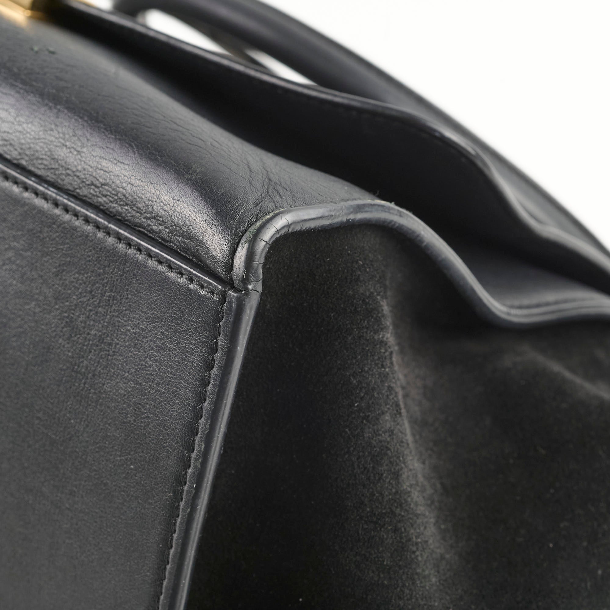 Celine Medium Trapeze All Black Leather Handbag - Stylish Crossbody Bag for Women, Perfect for Work, Travel & Evening Out