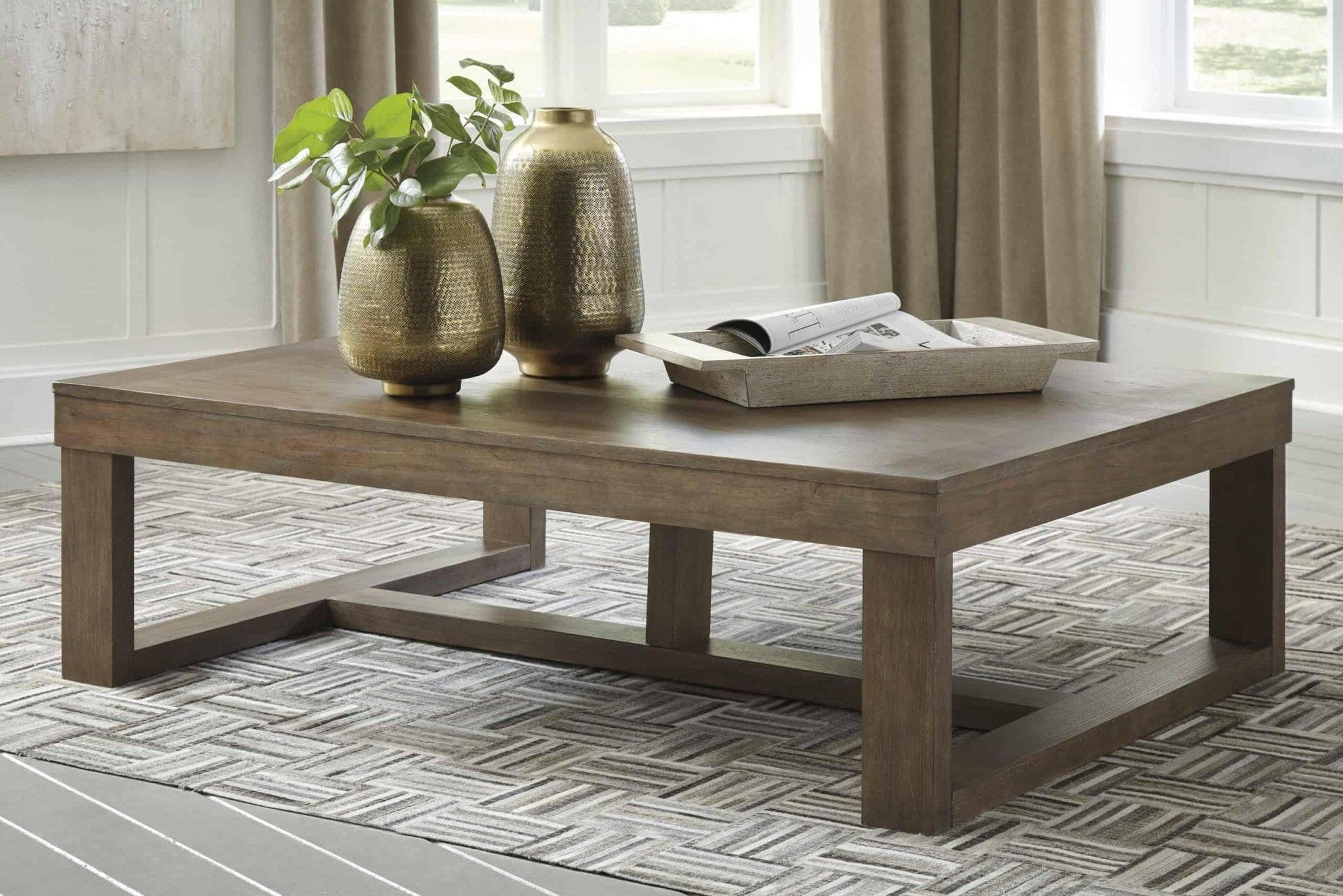 Cariton Modern Cocktail Table T471 - Stylish Coffee Table for Living Room, Perfect for Home Decor & Entertaining Guests