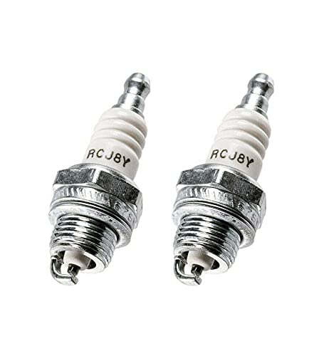 2 Pack Genuine OEM Spark Plugs RCJ8Y-2PK - Compatible with Honda, Toyota, Nissan - Improve Engine Performance & Fuel Efficiency - Perfect for Car Maintenance & Tune-Ups