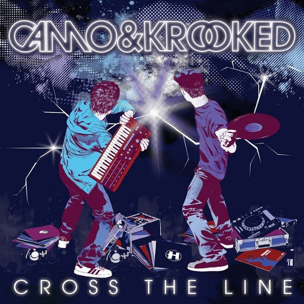 Camo & Krooked – Cross The Line CD Album | Drum & Bass Electronic Music by Hospital Records (NHS194CD) – Perfect for DJ Sets, Music Collectors & Home Listening
