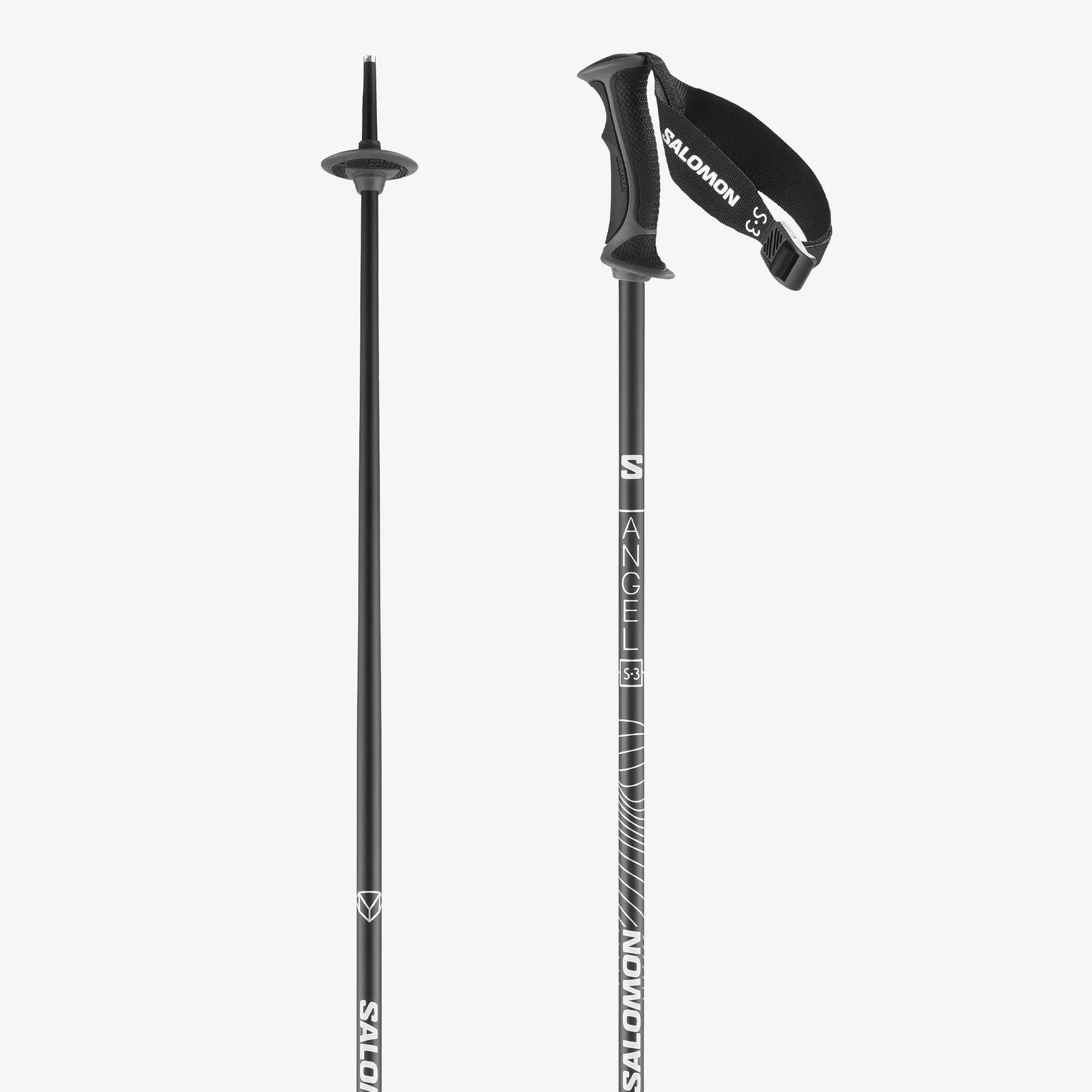 **Angel S3 Ski Poles for Women - Lightweight Aluminum Adjustable Ski Poles for Downhill & Cross-Country Skiing - Perfect for Winter Sports & Mountain Adventures**