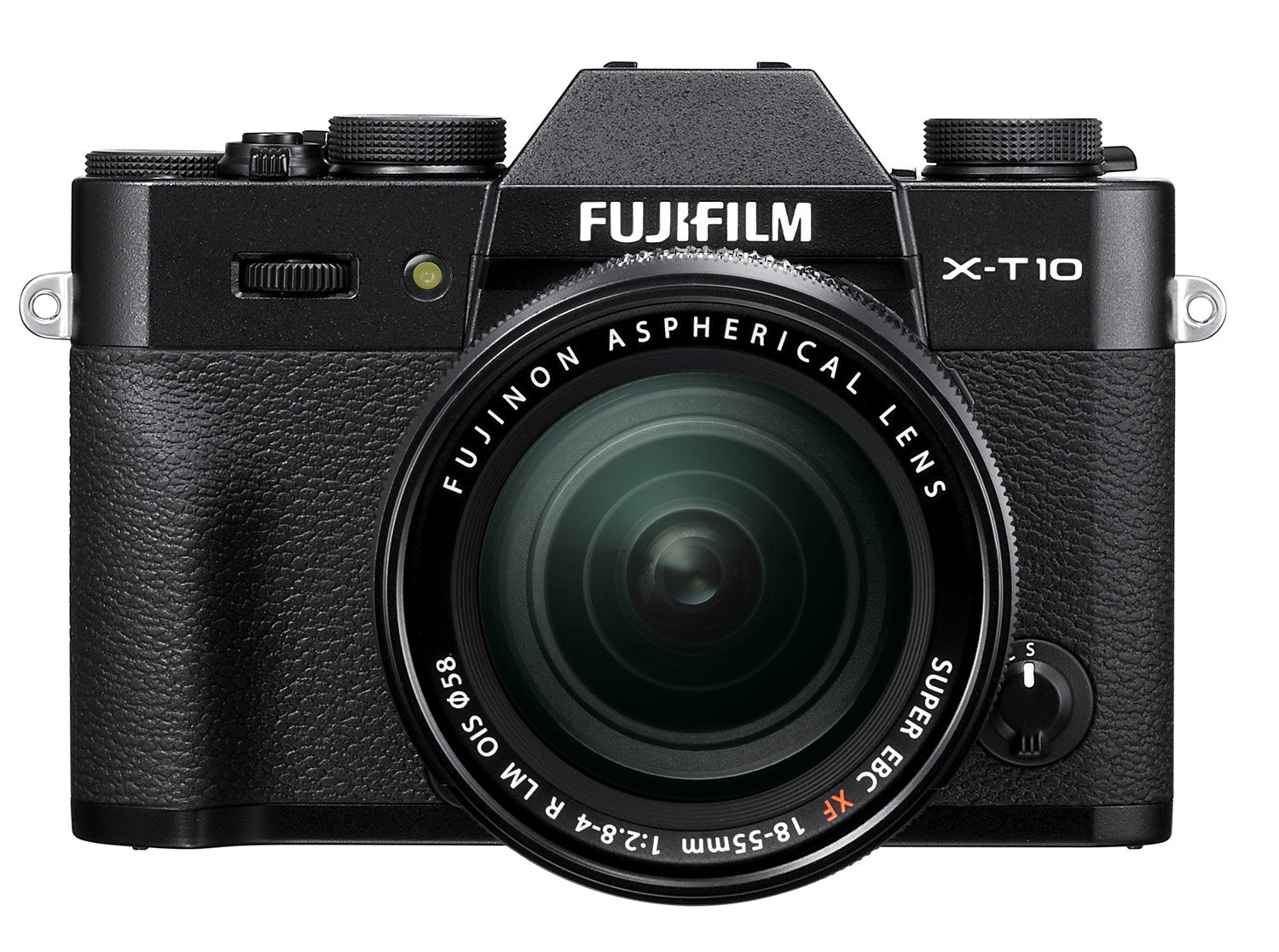Fujifilm X-T10 Mirrorless Digital Camera with 18-55mm Lens (Black) - Perfect for Travel Photography, Vlogging & Street Shooting