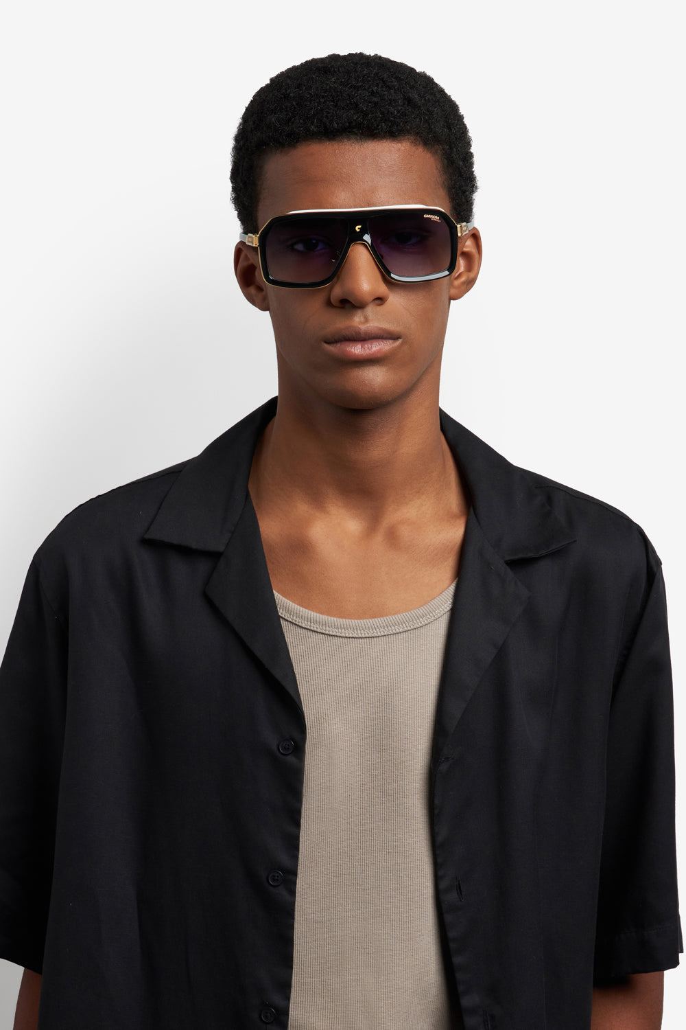 Carrera CA 1053/S/TI Men's Titanium Sunglasses - Polarized UV Protection for Driving, Running & Outdoor Sports