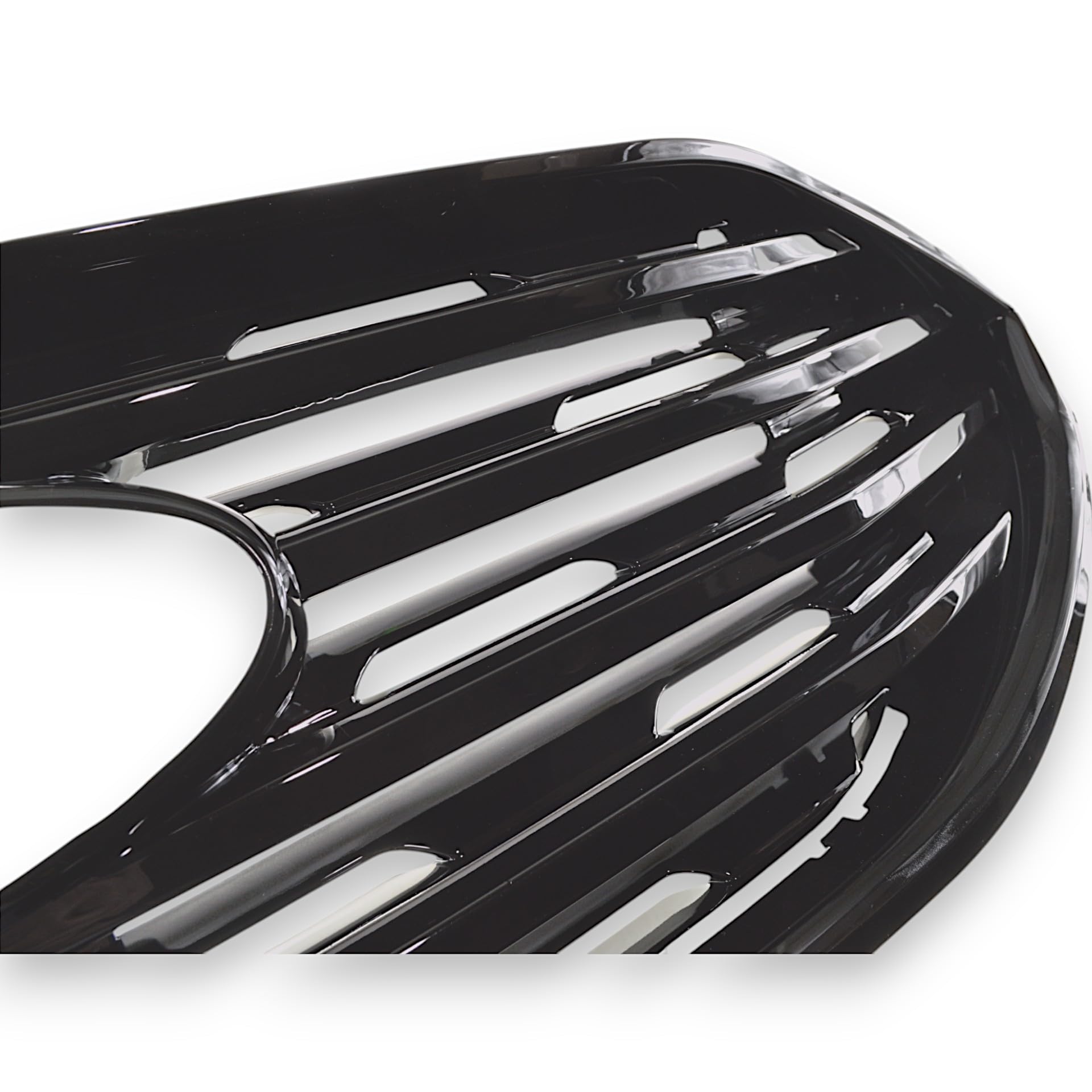 Black Chrome Delete Front Grille Overlay for 2019-2022 Ford Edge SE & SEL (No Camera) | Easy No-Tool Installation with Secure Adhesive Tape | US Patented | Upgrade Your Ride's Style for Daily Commute & Car Shows