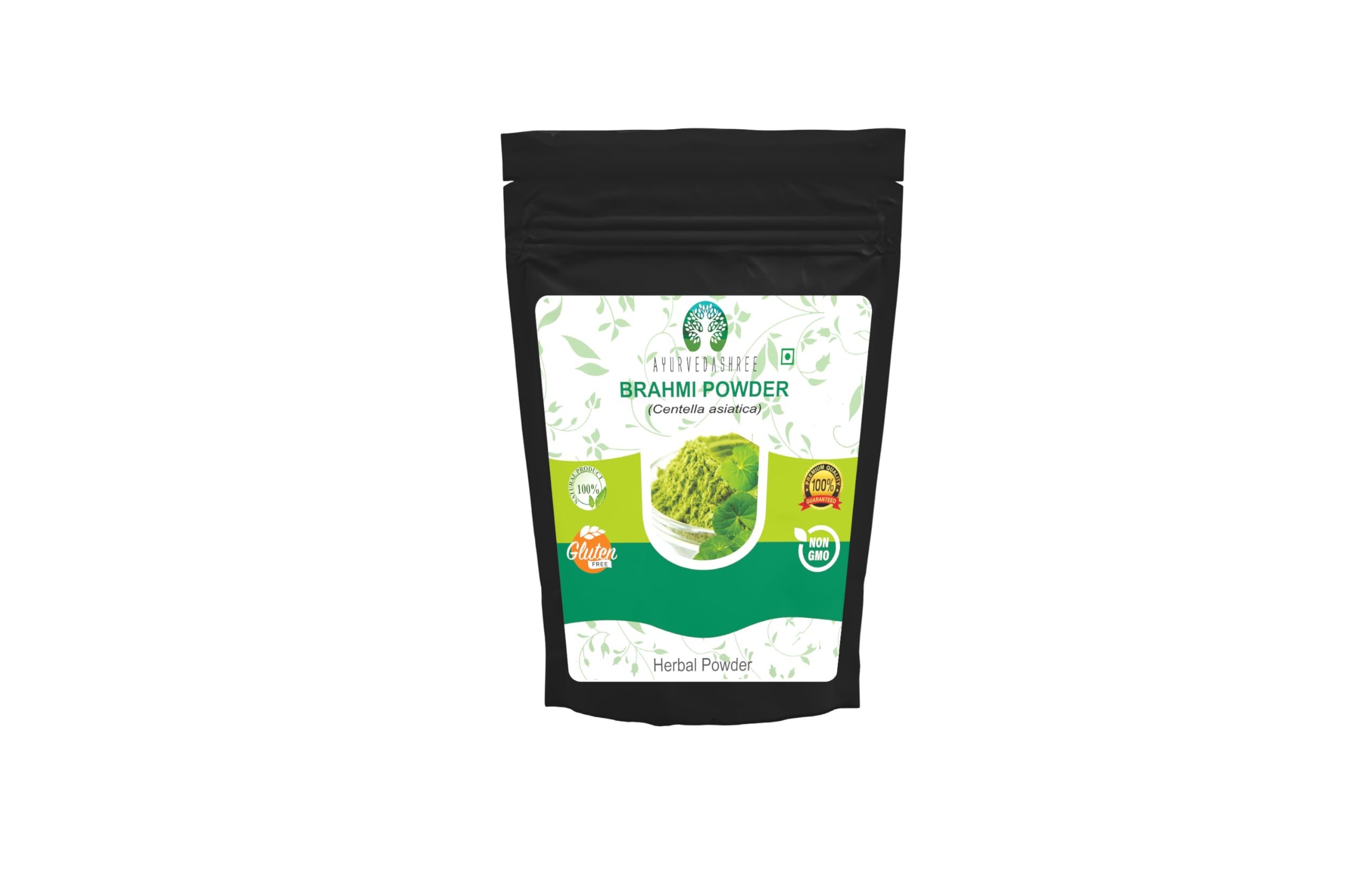 Organic Centella Asiatica Powder (Gotu Kola Brahmi) 200g - Non-GMO, Gluten-Free, Vegan Supplement for Skin Care, Memory Boost & Stress Relief | Perfect for Smoothies, Teas & Ayurvedic Remedies