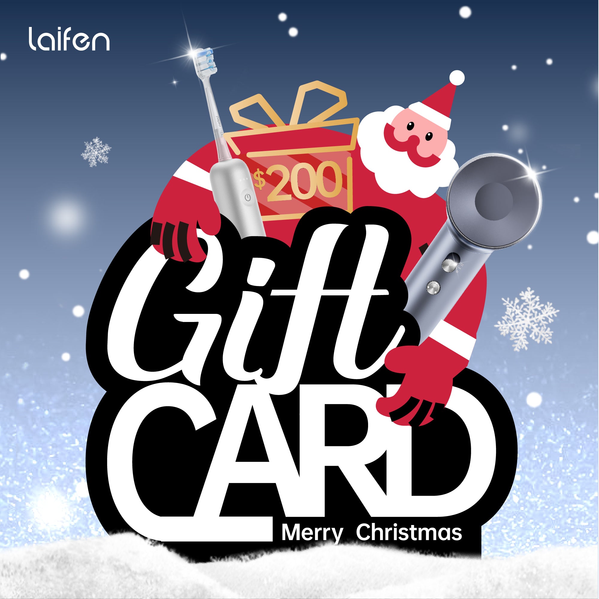 Laifen Gift Card - Perfect for Holidays, Birthdays & Special Occasions | Shop Now for Exclusive Deals & Fast Delivery