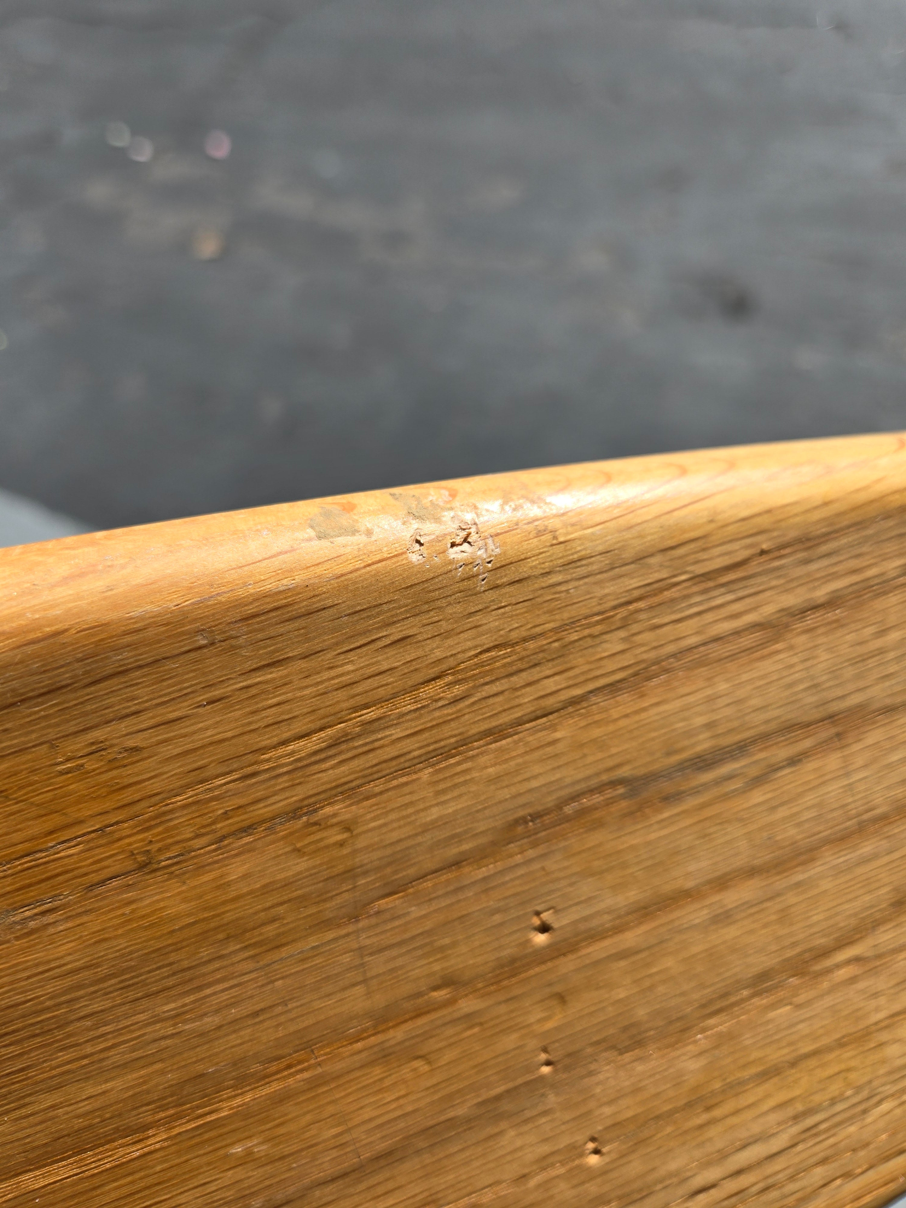 Vintage 1970s Logan Earth Ski Skateboard Deck - Signed by Brian Logan, Flat Tail Oak Design | Perfect for Collectors and Retro Skateboarding Enthusiasts