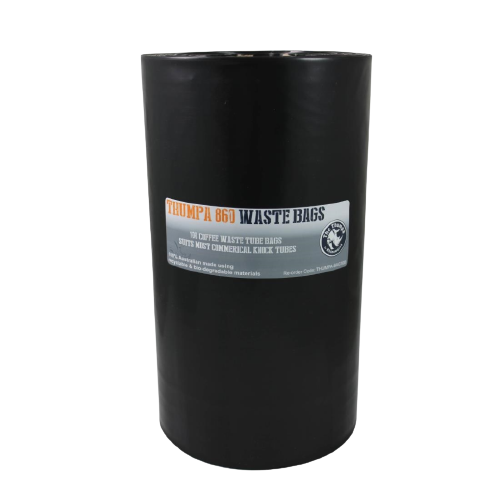 100 Pack Knock Tube Bag Liners - Heavy Duty Plastic Can Liners for Trash Cans & Recycling Bins - Perfect for Kitchen, Bathroom, Office & Commercial Use