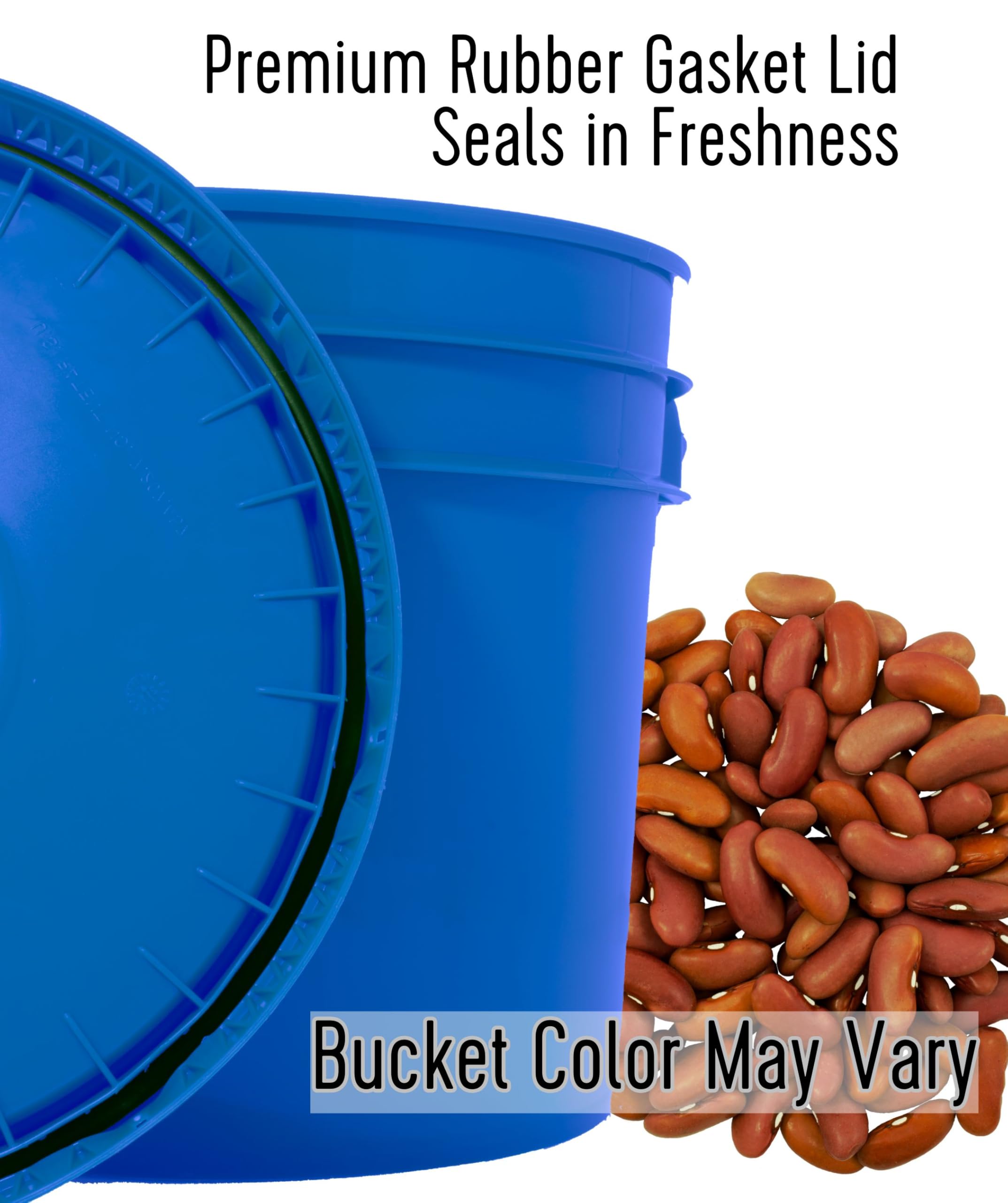 Organic Non-GMO Kosher Vegan Kidney Beans | Glyphosate-Residue Free | 25 lbs Bulk Emergency Food Supply | Grown in Washington | Perfect for Prepping, Camping & Long-Term Storage