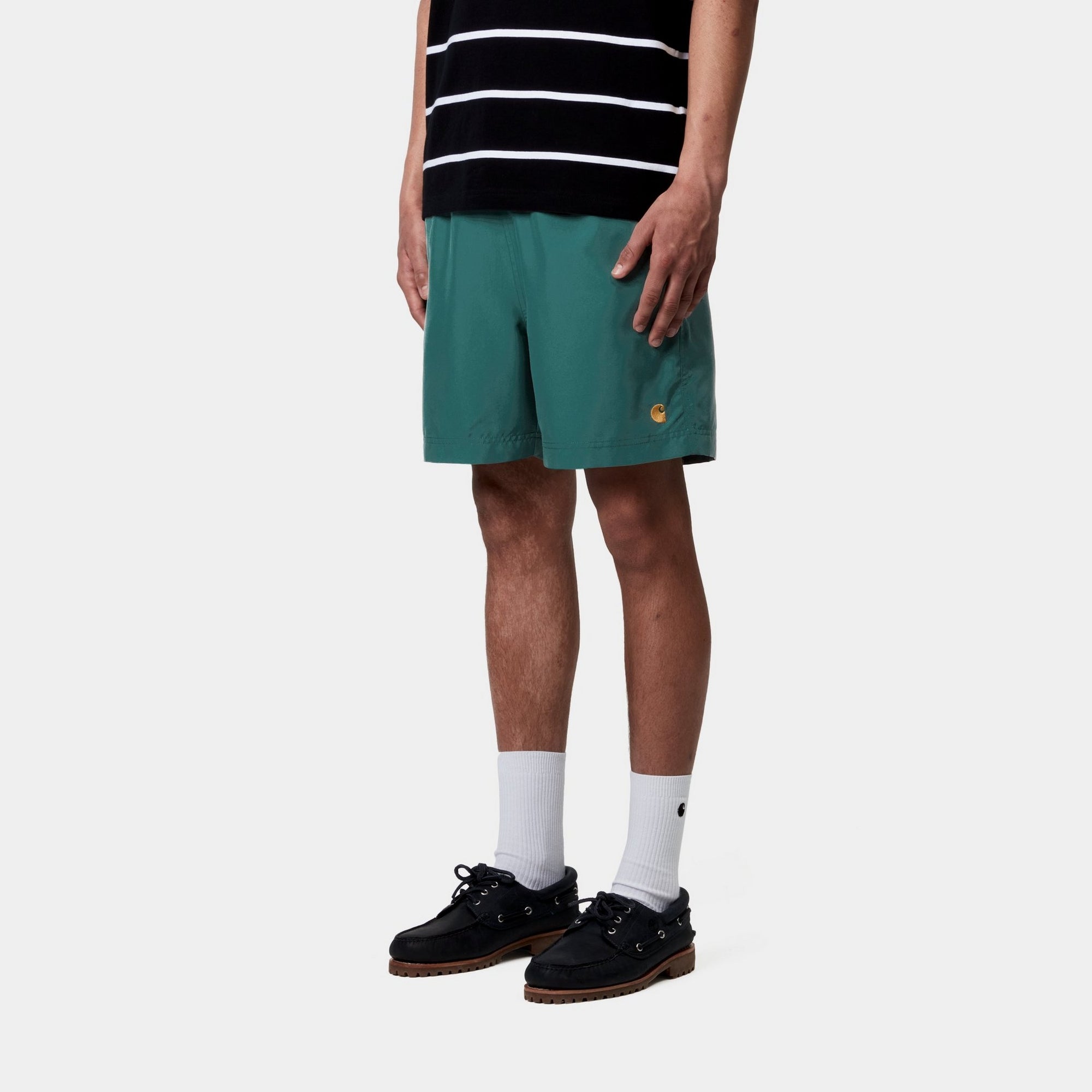 Chase Swim Trunks for Men | Quick-Dry Beach Shorts with Rainforest Print | Perfect for Swimming, Surfing & Tropical Vacations