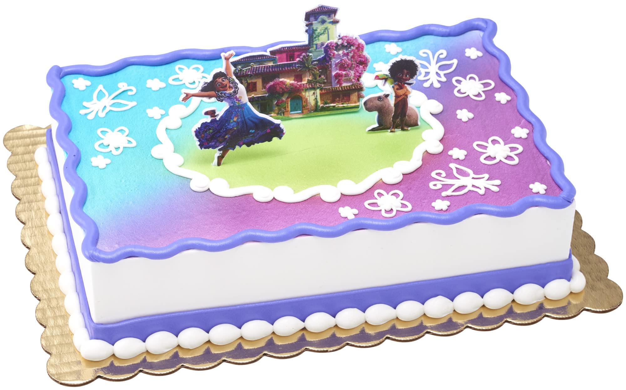 Disney Encanto Cake Topper Set - 3-Piece Cake Decorating Kit for Birthday Parties, Baby Showers & Special Celebrations