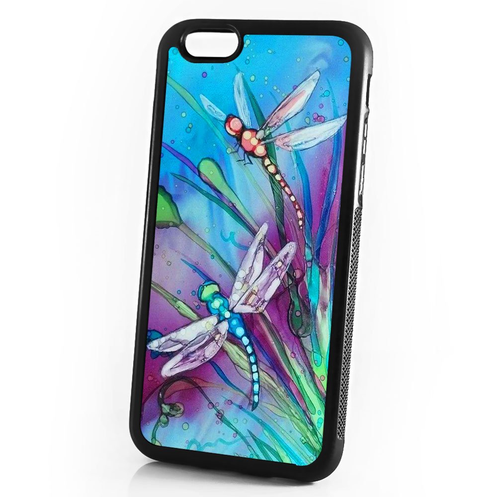 Durable Protective Soft Back Case Cover for iPhone 8 / iPhone 7 / iPhone SE 2 (2020) - A11354 Dragonfly Design | Slim Shockproof Phone Case for Everyday Use & Travel Protection