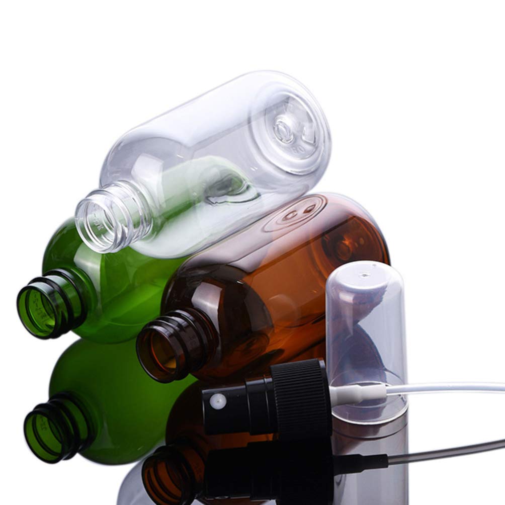 EXCEART 5-Pack Empty Perfume & Mouthwash Spray Bottles - Mini Travel Refillable Fine Mist Sprayer for Hair, Water, Medical, Wine - Perfect for Travel, Gym, Salon & Home Use