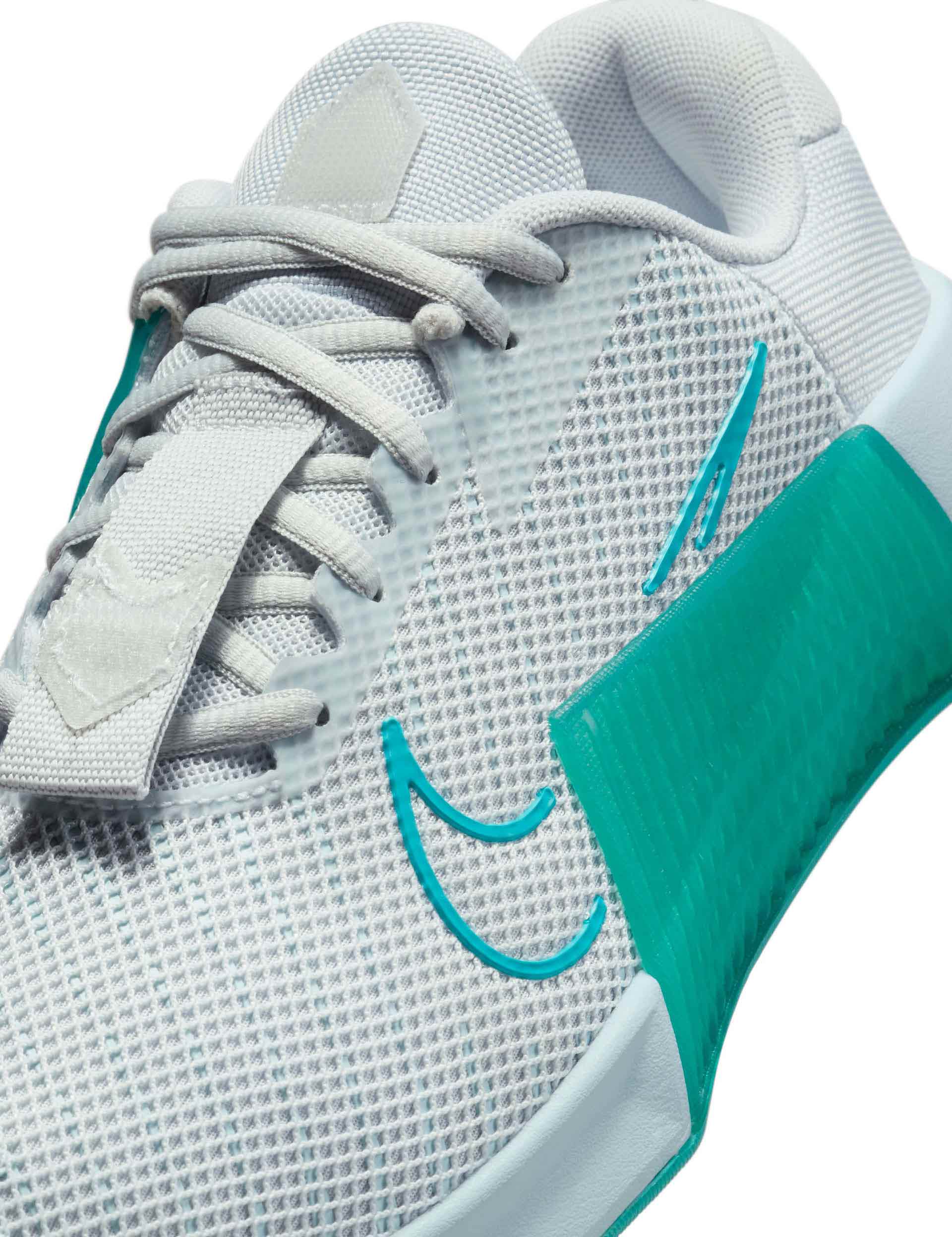 Nike Metcon 9 Cross Training Shoes for Men & Women - Pure Platinum/Dusty Cactus/Glacier Blue | Gym Workout, Weightlifting & CrossFit Training Shoes
