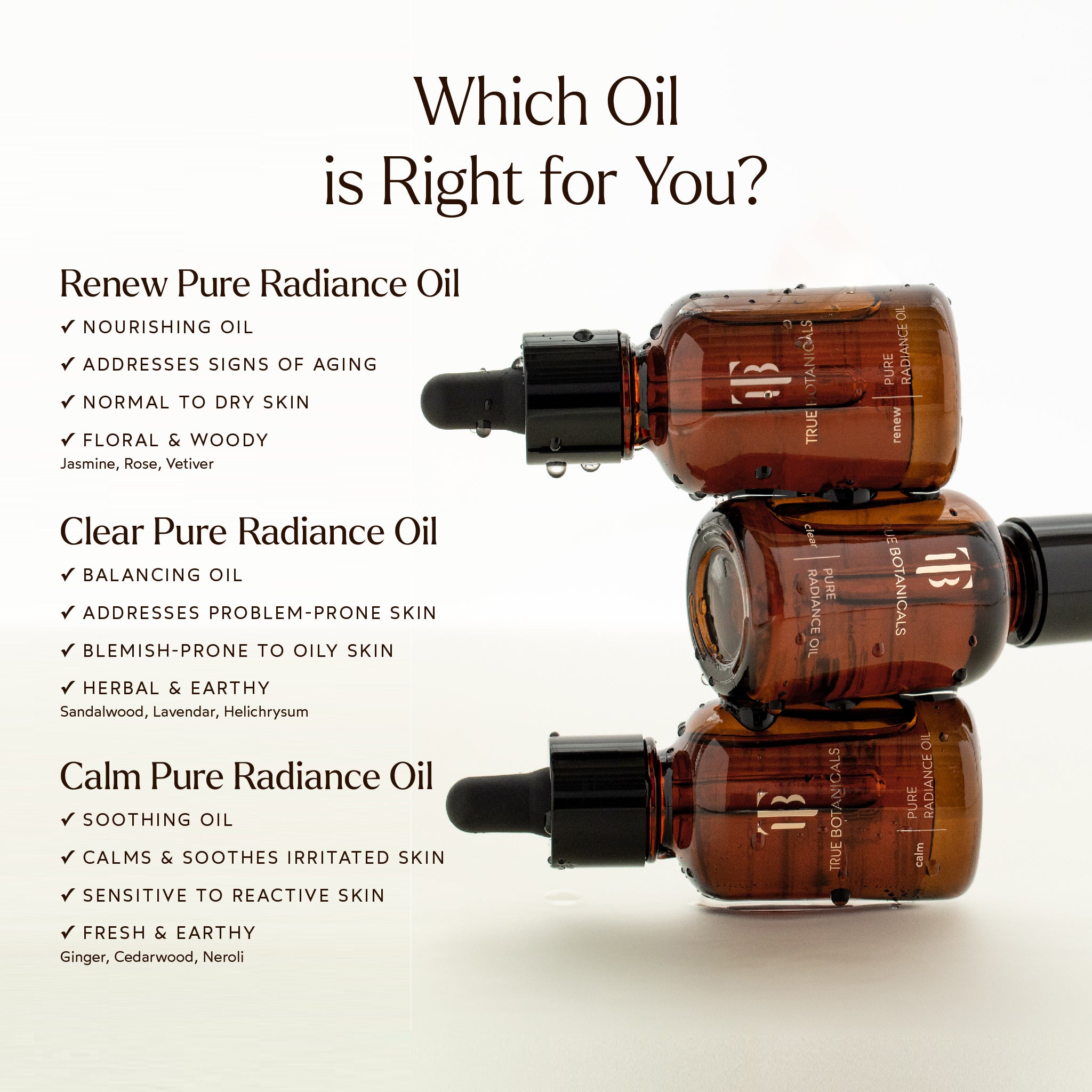 Pure Radiance Facial Oil for Glowing Skin - Hydrating & Brightening Face Oil for Dry & Dull Skin | Day & Night Skincare Routine