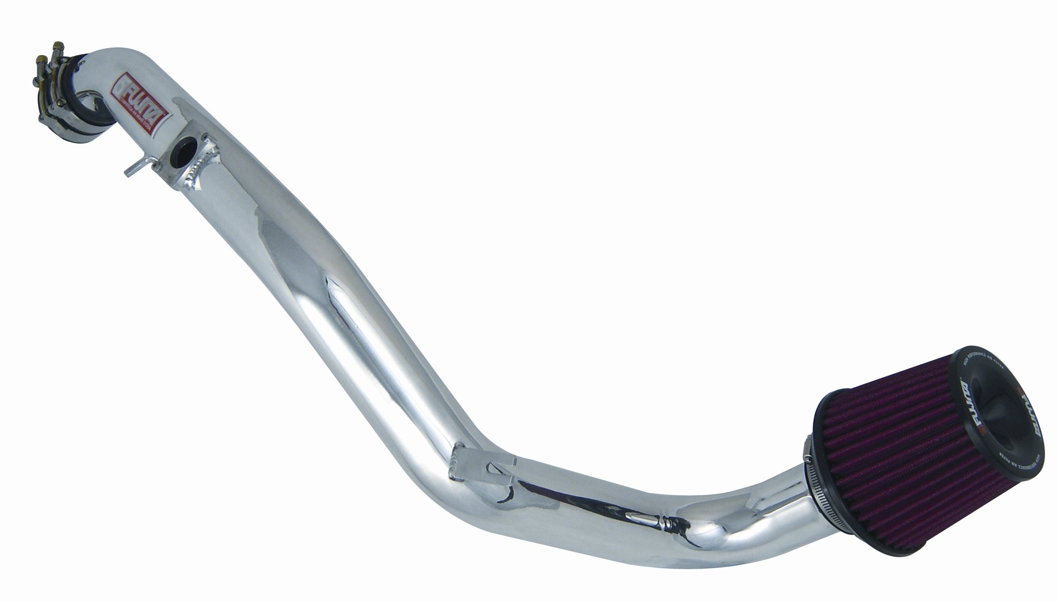 Fujita CA-2706 High Performance Polished Cold Air Intake System - Boost Engine Power & Fuel Efficiency for Cars, Trucks & SUVs - Perfect for Racing, Off-Road & Daily Driving