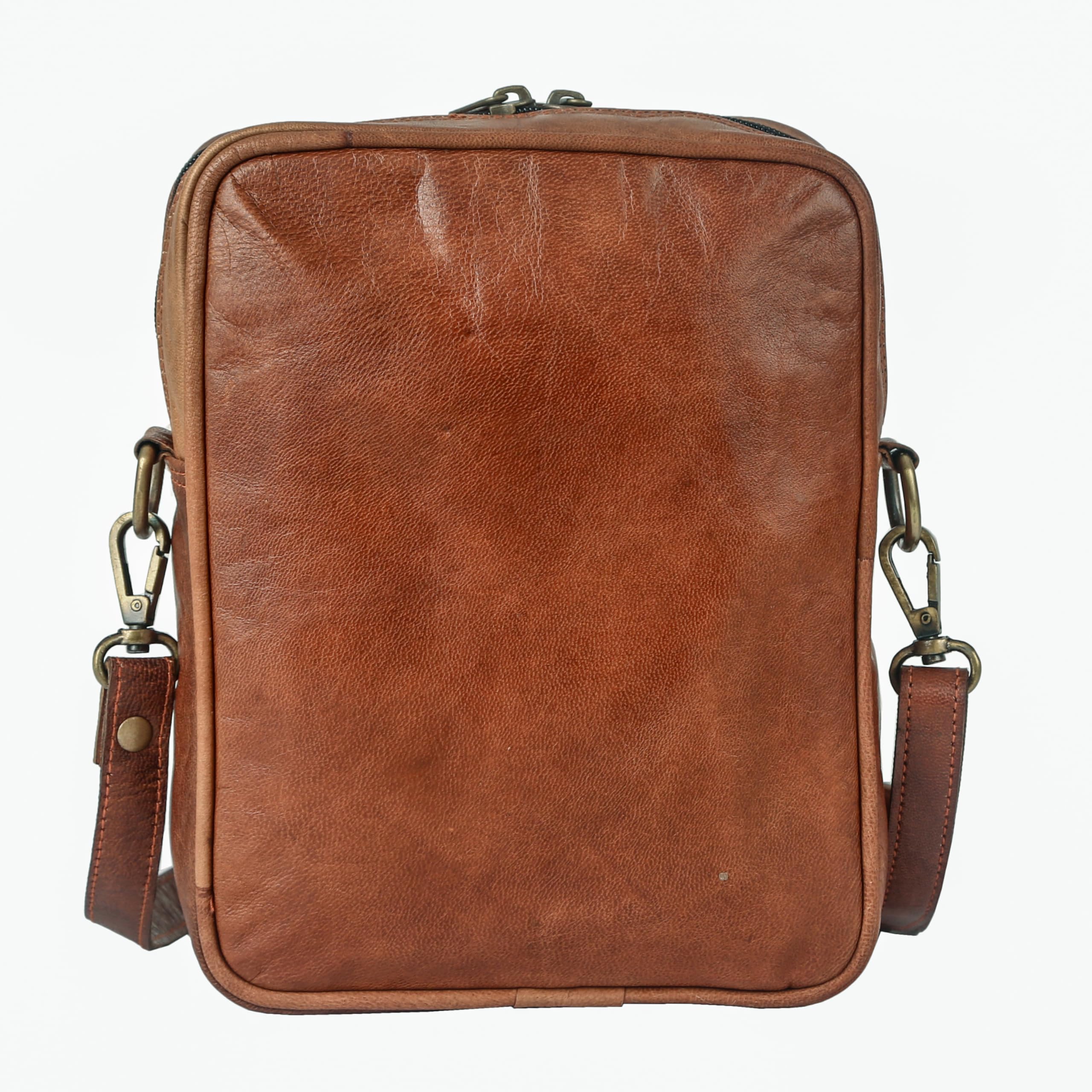 Genuine Leather Passport Holder & Crossbody Phone Wallet for Women - RFID Blocking Mini Shoulder Bag with Adjustable Strap - Perfect for Travel, Shopping, and Everyday Use