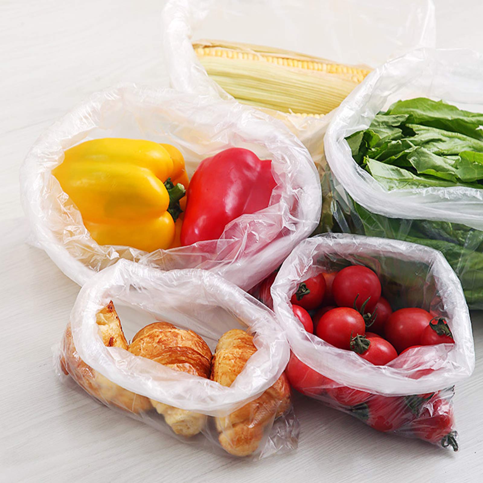 9527 Clear Plastic Produce Bags 12