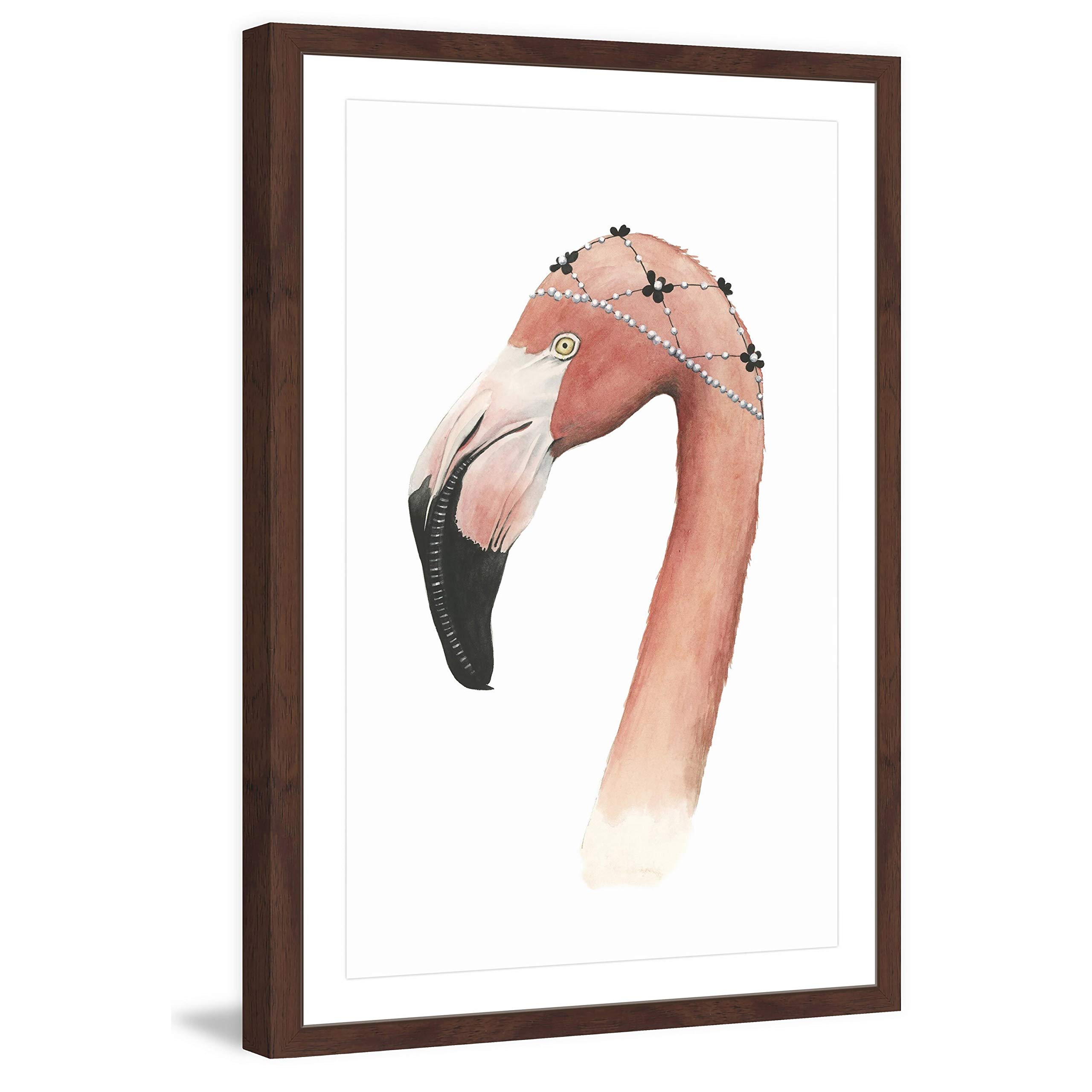 Handmade Downton Animals IV Framed Print 12x18 - Marmont Hill Wall Art for Living Room, Bedroom & Office Decor