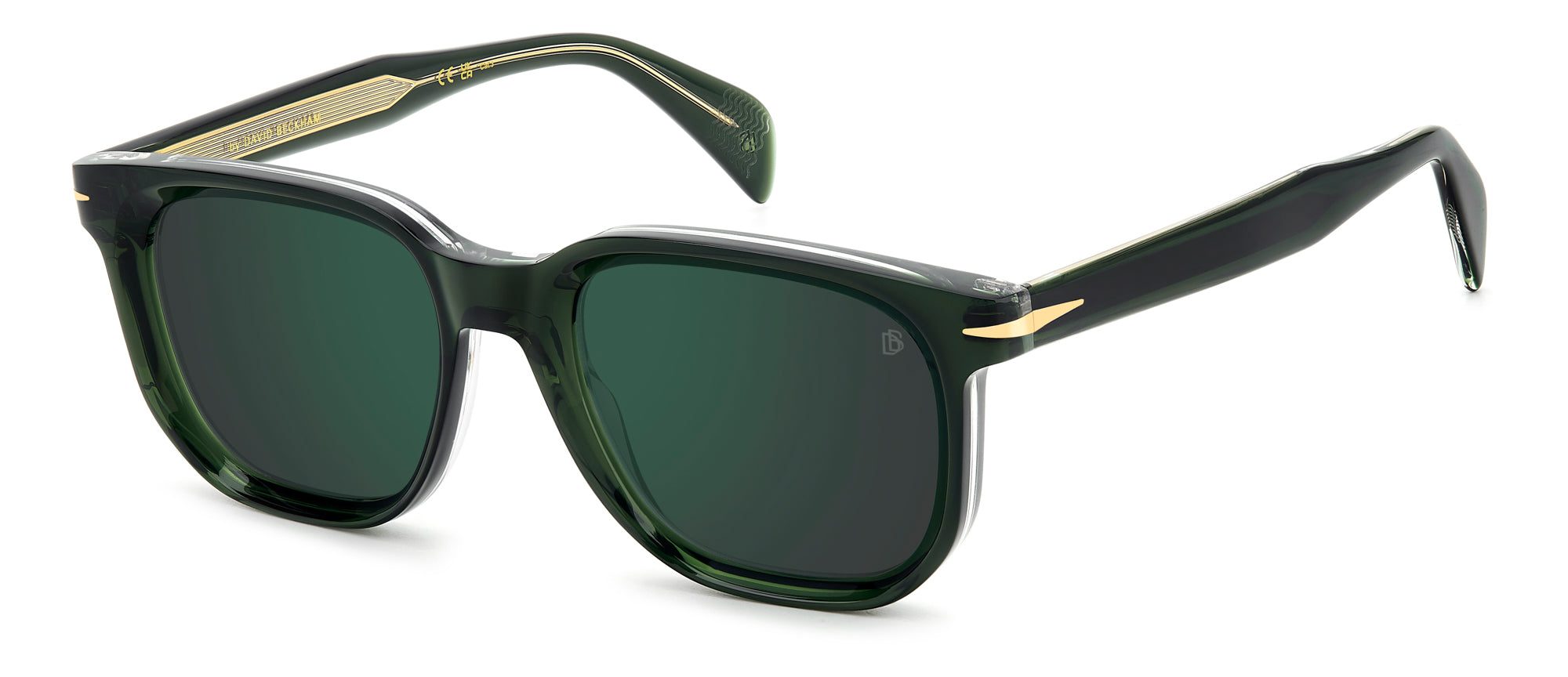 David Beckham DB7133/S Sunglasses - Polarized UV Protection Aviator Style for Men & Women - Perfect for Driving, Travel & Outdoor Activities