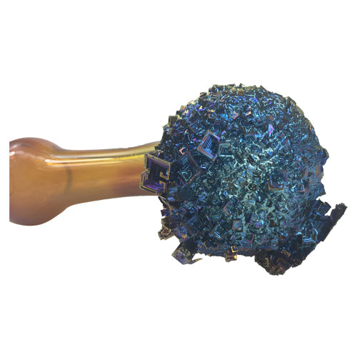 Tony Kazy Bismuth Spoon Pipe - Premium Handcrafted Smoking Pipe for Herbs & Tobacco - Perfect for Travel, Camping & Relaxation