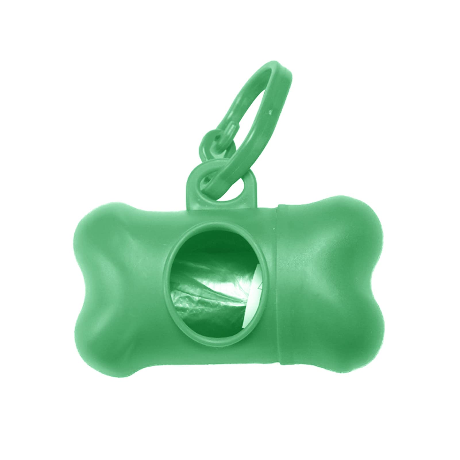 KGJQ Bone Shaped Pet Waste Bags - 50 Count Eco-Friendly Dog Poop Bags with Handles for Easy Outdoor Cleanup | Leakproof & Scented for Home, Park, and Travel Use