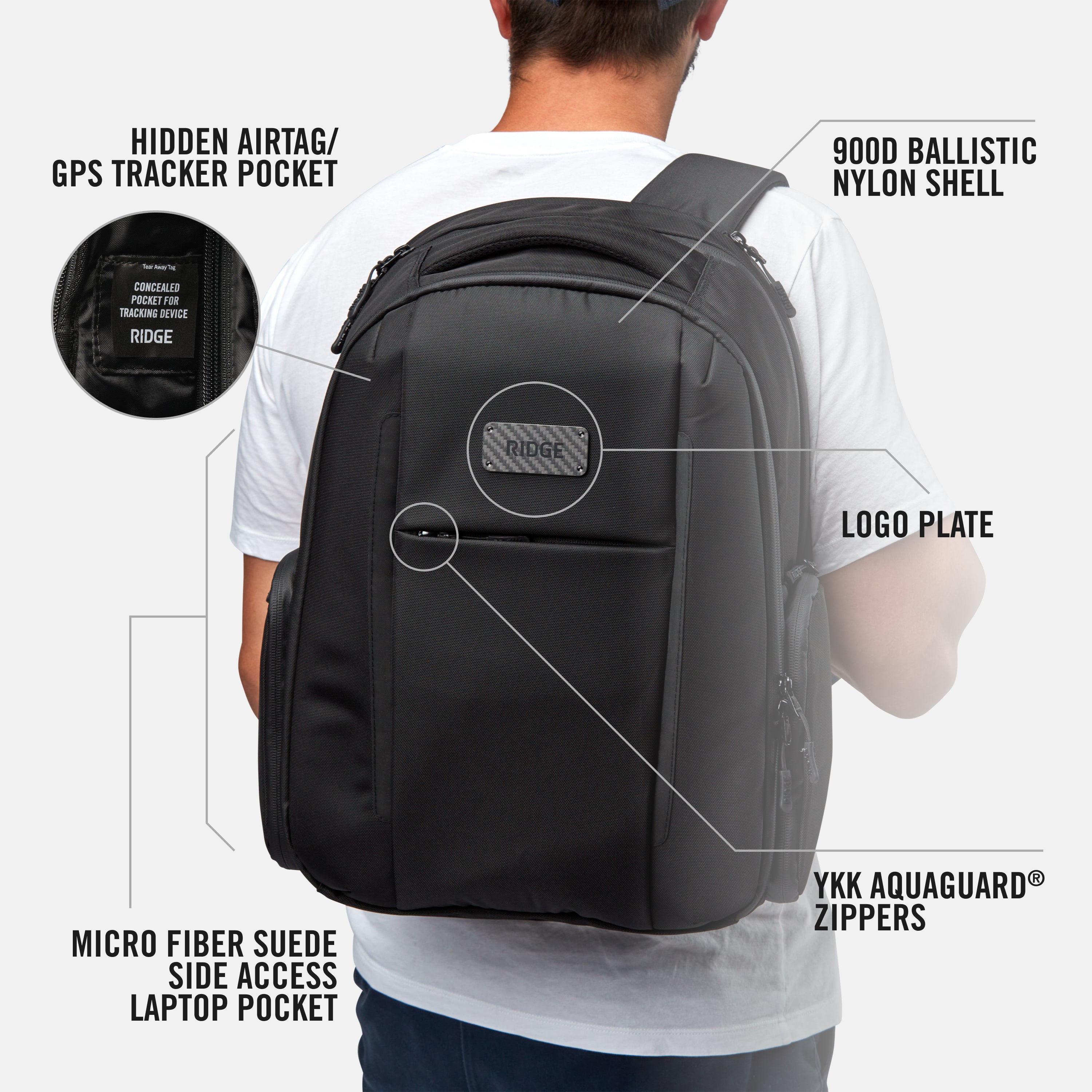 Long Haul Travel Kit - Alpine Navy Blue | Premium Travel Essentials for Business & Vacation | Perfect for Airplane, Road Trips & Camping