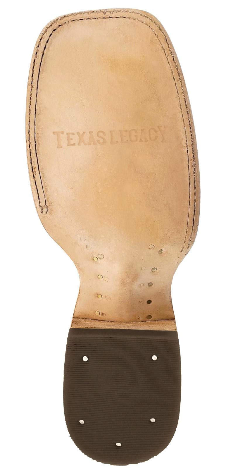 Texas Legacy Men's Western Cowboy Boots - Genuine Leather Square Toe Crocodile Print Sandals for Rodeo, Country Music Festivals & Outdoor Adventures